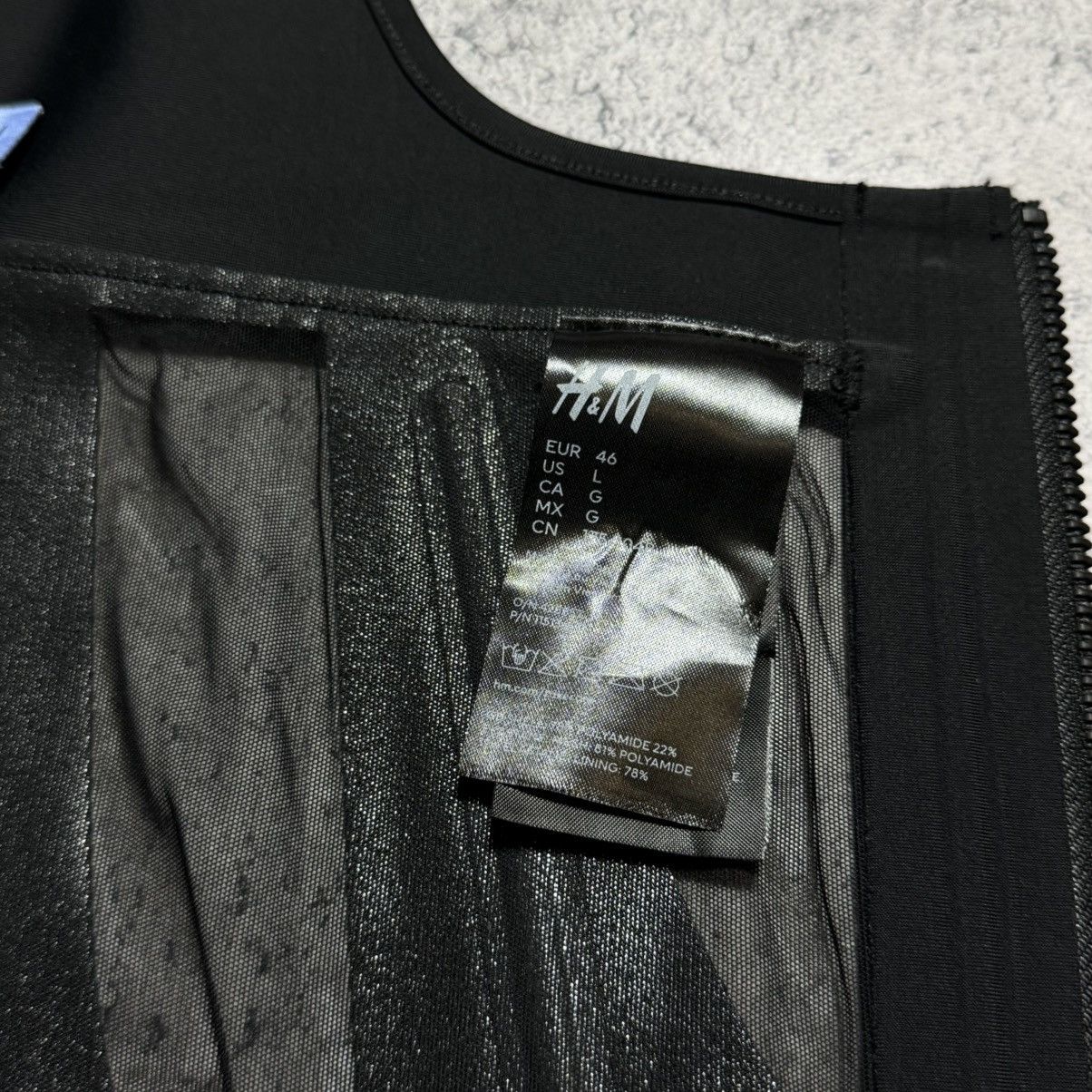 Mugler Rare Mugler H&M Black Corset Top Size L / US 10 / IT 46 - 9 Thumbnail