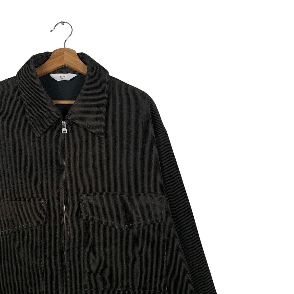 Japanese Brand WYM LIDNM Dark Brown Work Corduroy Jacket #1842-C80 Size US L / EU 52-54 / 3 - 5 Thumbnail