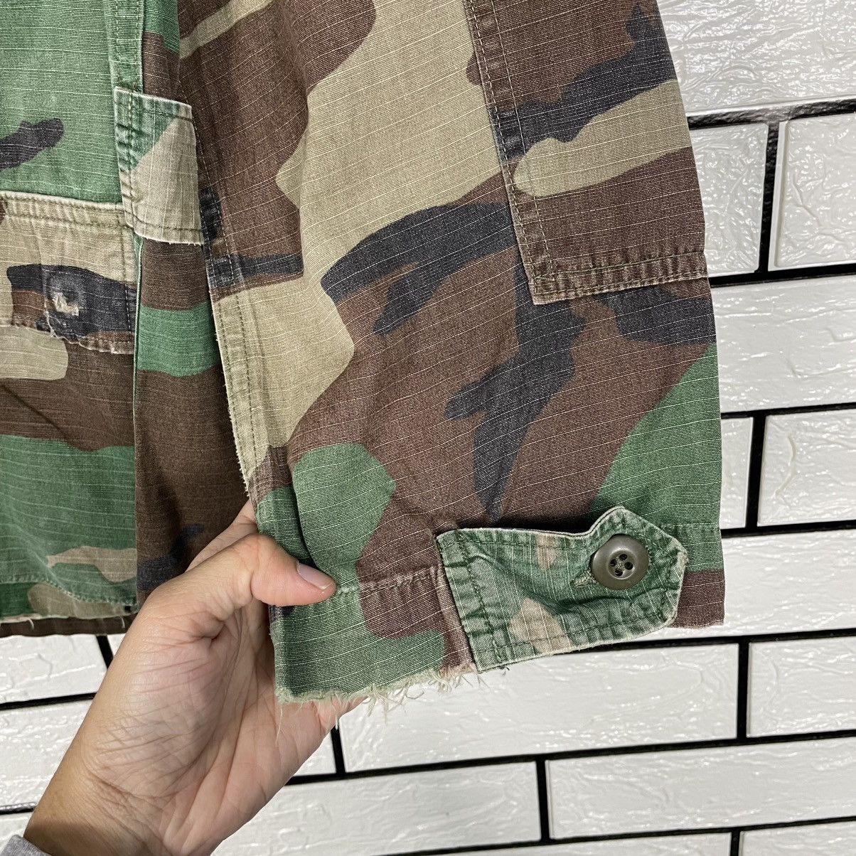 Other Vintage Nato US Army Camo Combat Jacket Size US XS / EU 42 / 0 - 13 Thumbnail