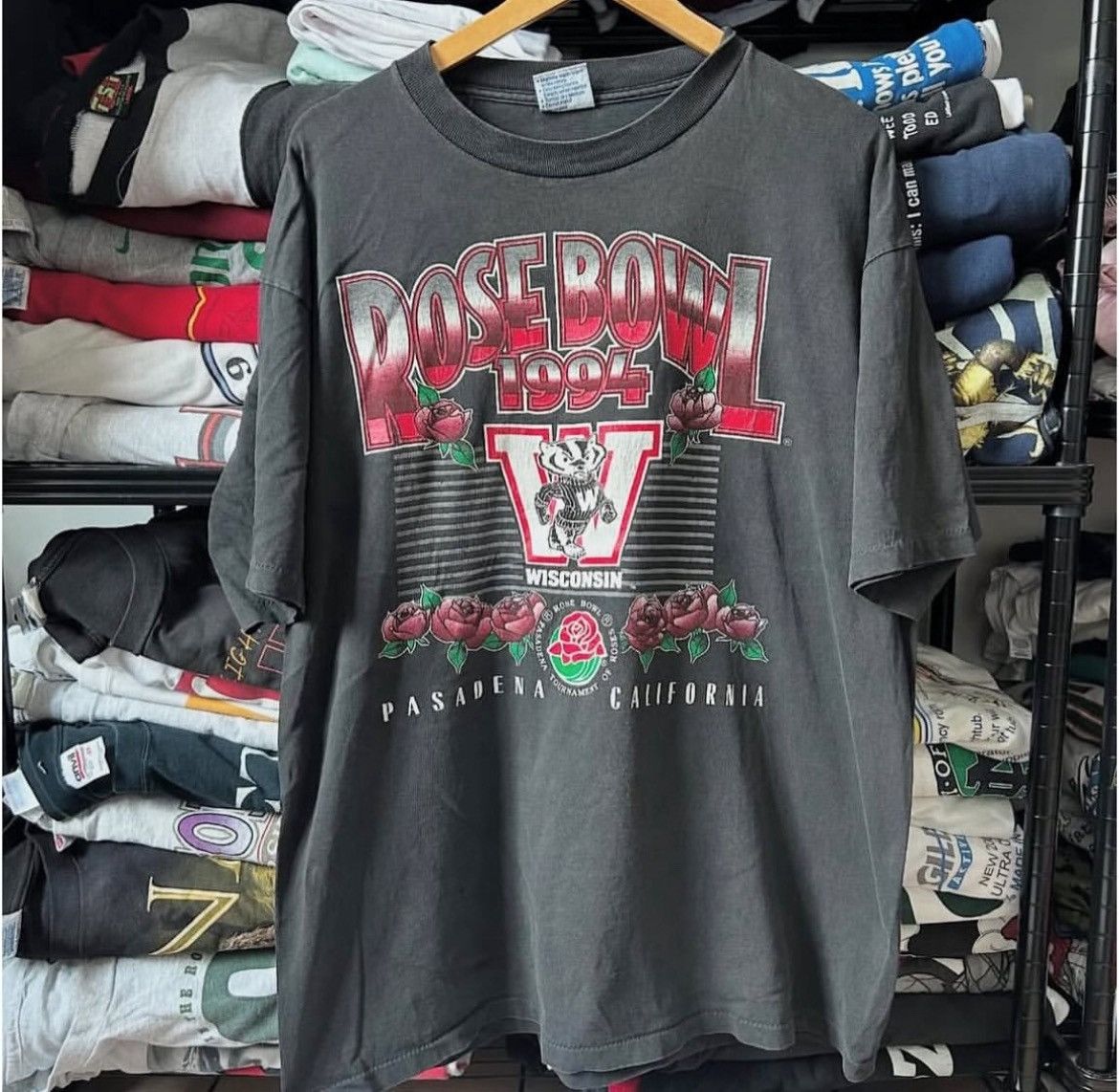 Other Vintage 90s Wisconsin Badgers (Fade) Size US XL / EU 56 / 4 - 1 Thumbnail