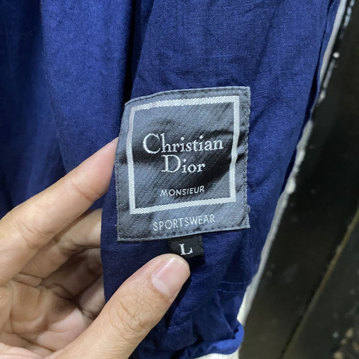 Christian Dior Monsieur VINTAGE CHRISTIAN DIOR SPORTSWEAR BOMBER/VARSITY JACKET Size US L / EU 52-54 / 3 - 12 Thumbnail