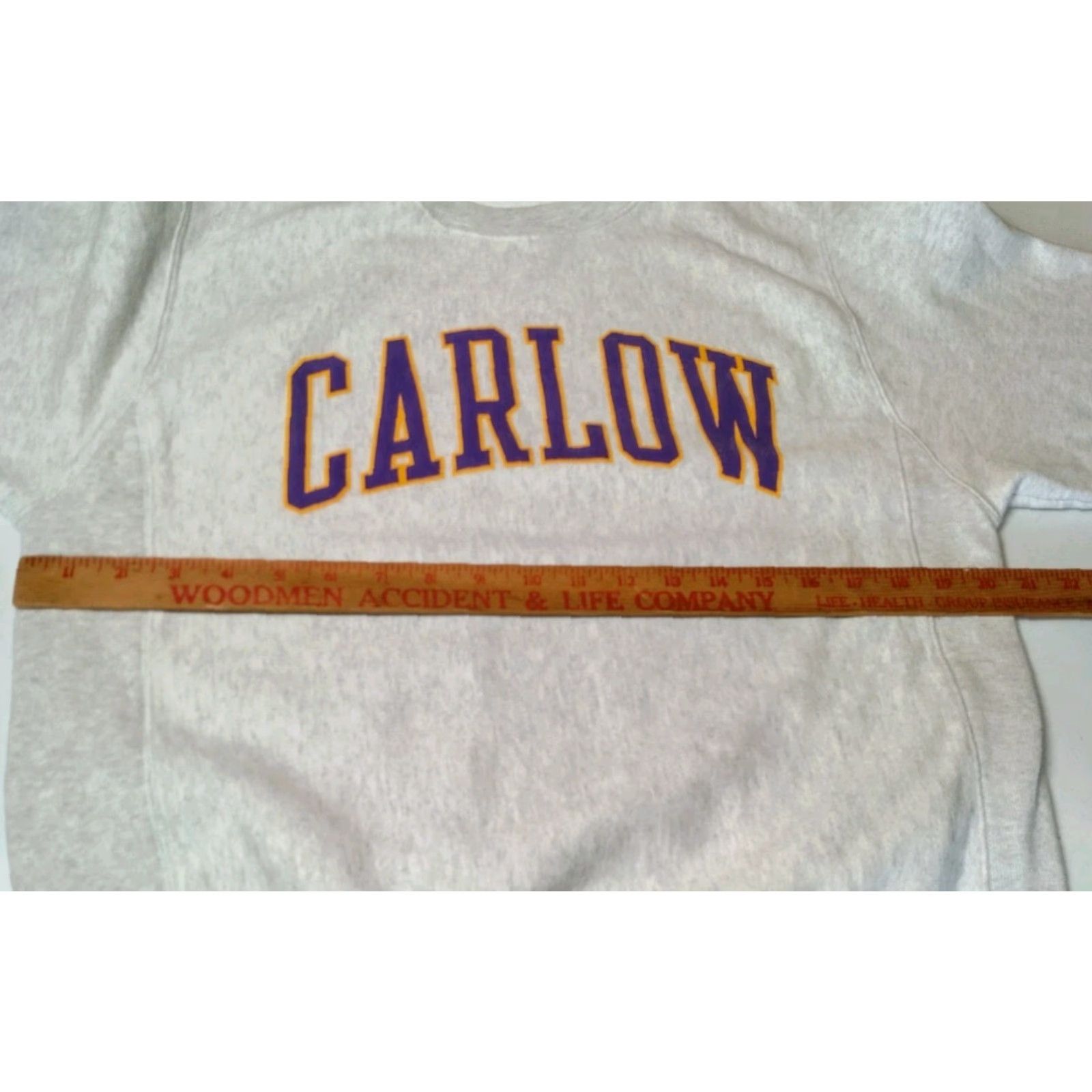 Champion VINTAGE Champion Reverse Weave Sweatshirt Carlow University Pennsylvania Small Crew Neck Mens Size US S / EU 44-46 / 1 - 4 Thumbnail