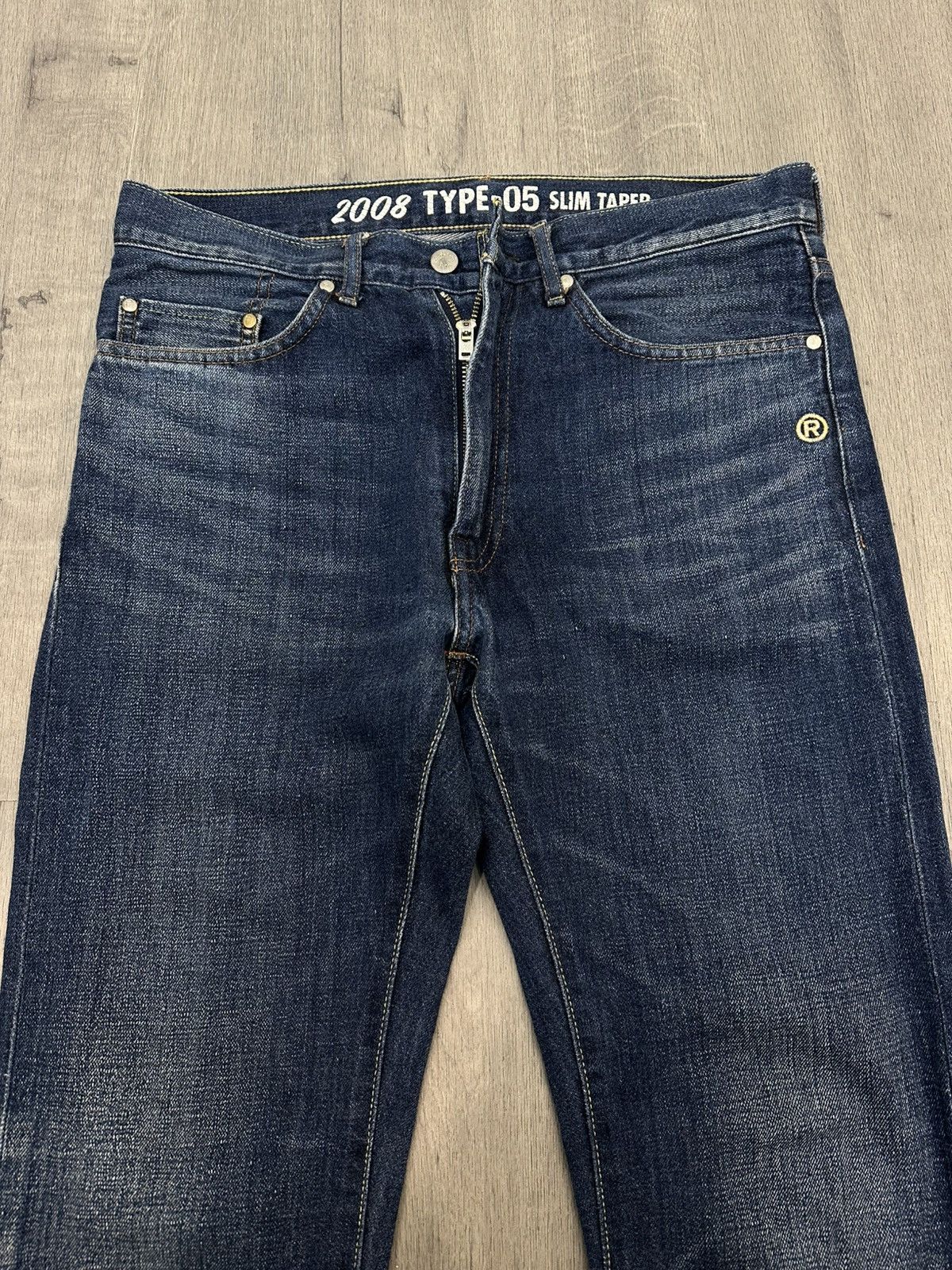 Bape A Bathing Ape (BAPE) Selvedge Denim Jeans – Ape Head Pocket Size US 32 / EU 48 - 3 Thumbnail