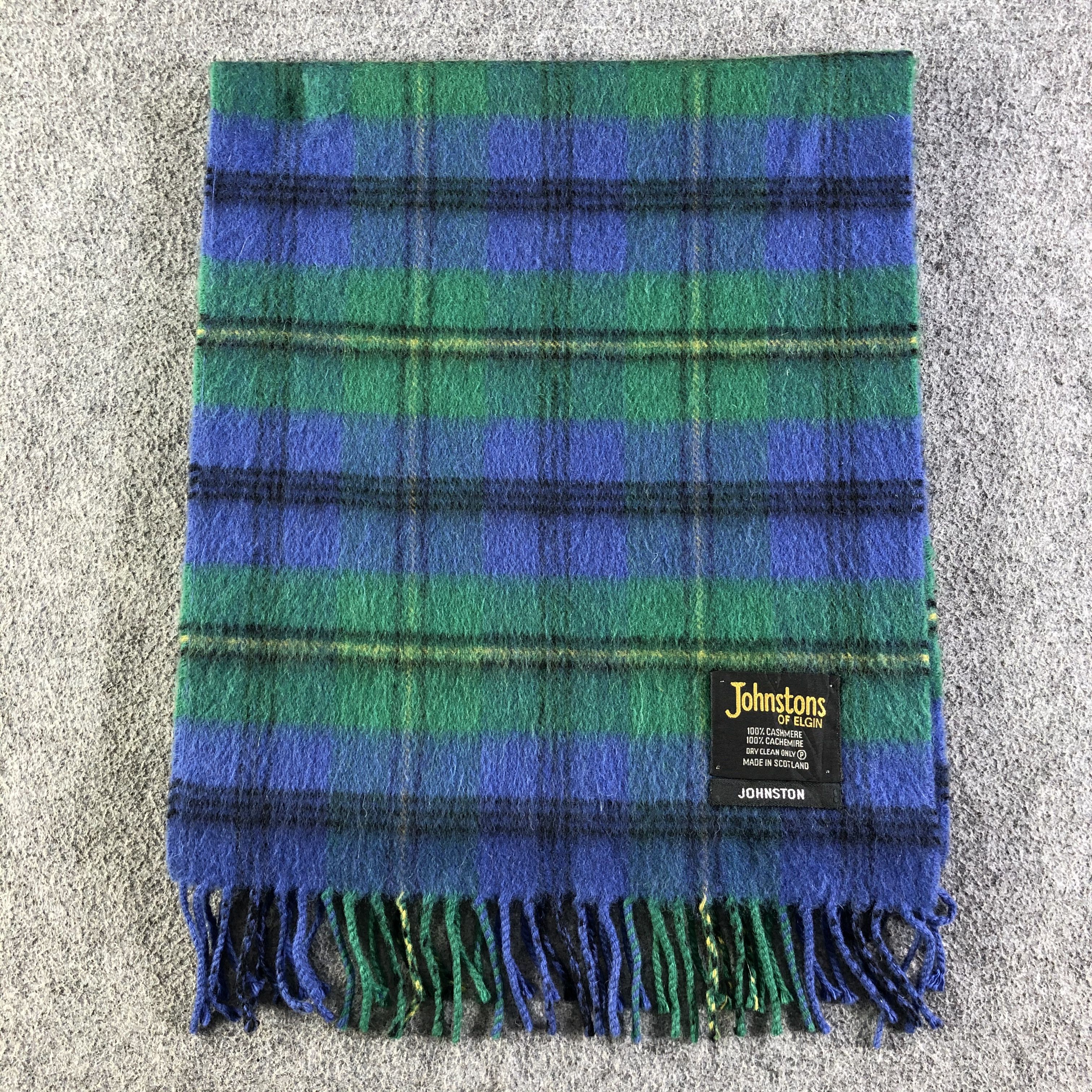 Johnstons Of Elgin Johnstons Of Elgin Cashmere Scarf / Muffler / Neckwear P599 Size ONE SIZE - 3 Thumbnail