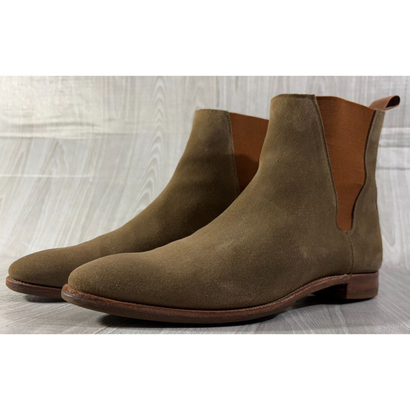 Crockett & Jones Crockett & Jones 617 suede Chelsea Boots size US 8.5 color b Size US 8.5 / IT 38.5 - 1 Thumbnail