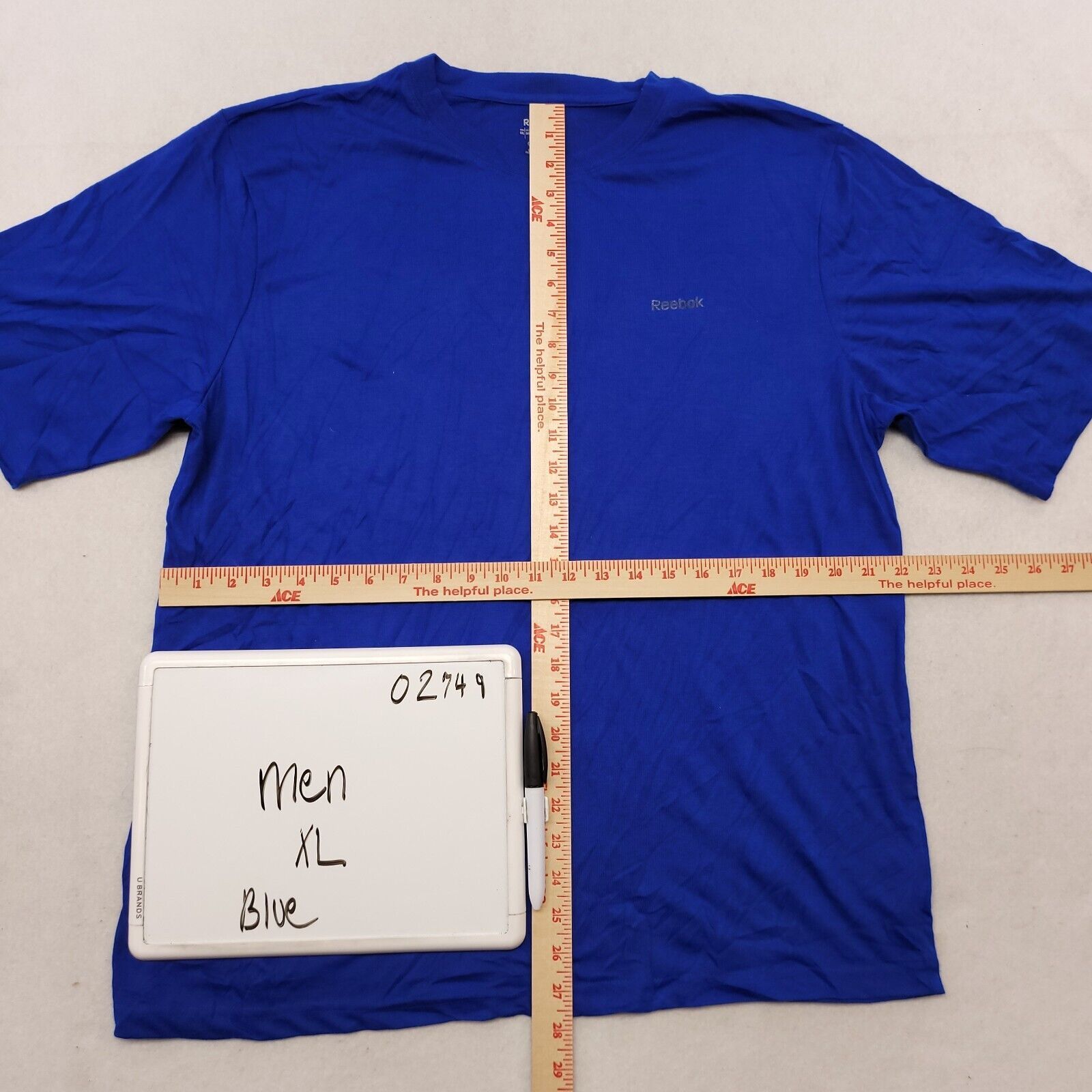 Reebok Reebok Casual Pullover T Shirt Mens Size Extra Large XL Blue Size US XL / EU 56 / 4 - 6 Thumbnail