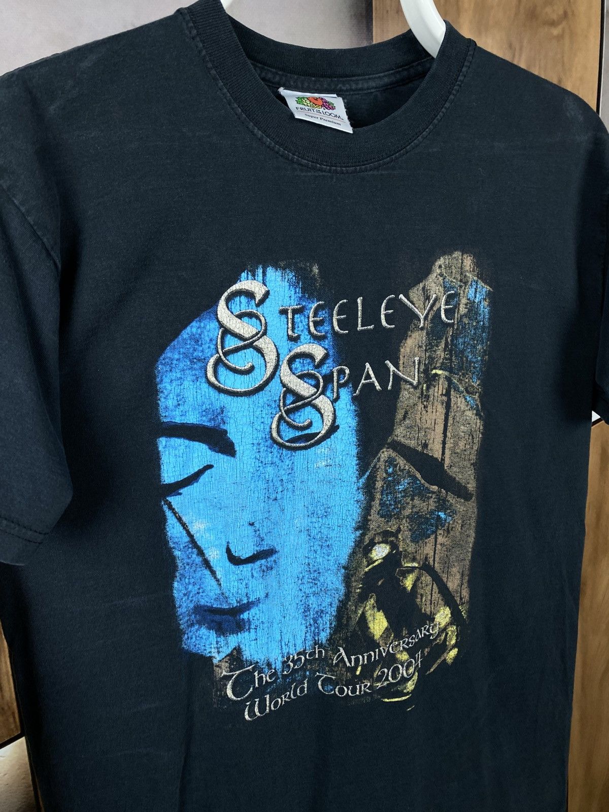 Band Tees 🎸Vintage 2004 T-Shirt Steeleye Span World Tour Rock Band🎸 Size US S / EU 44-46 / 1 - 2 Thumbnail
