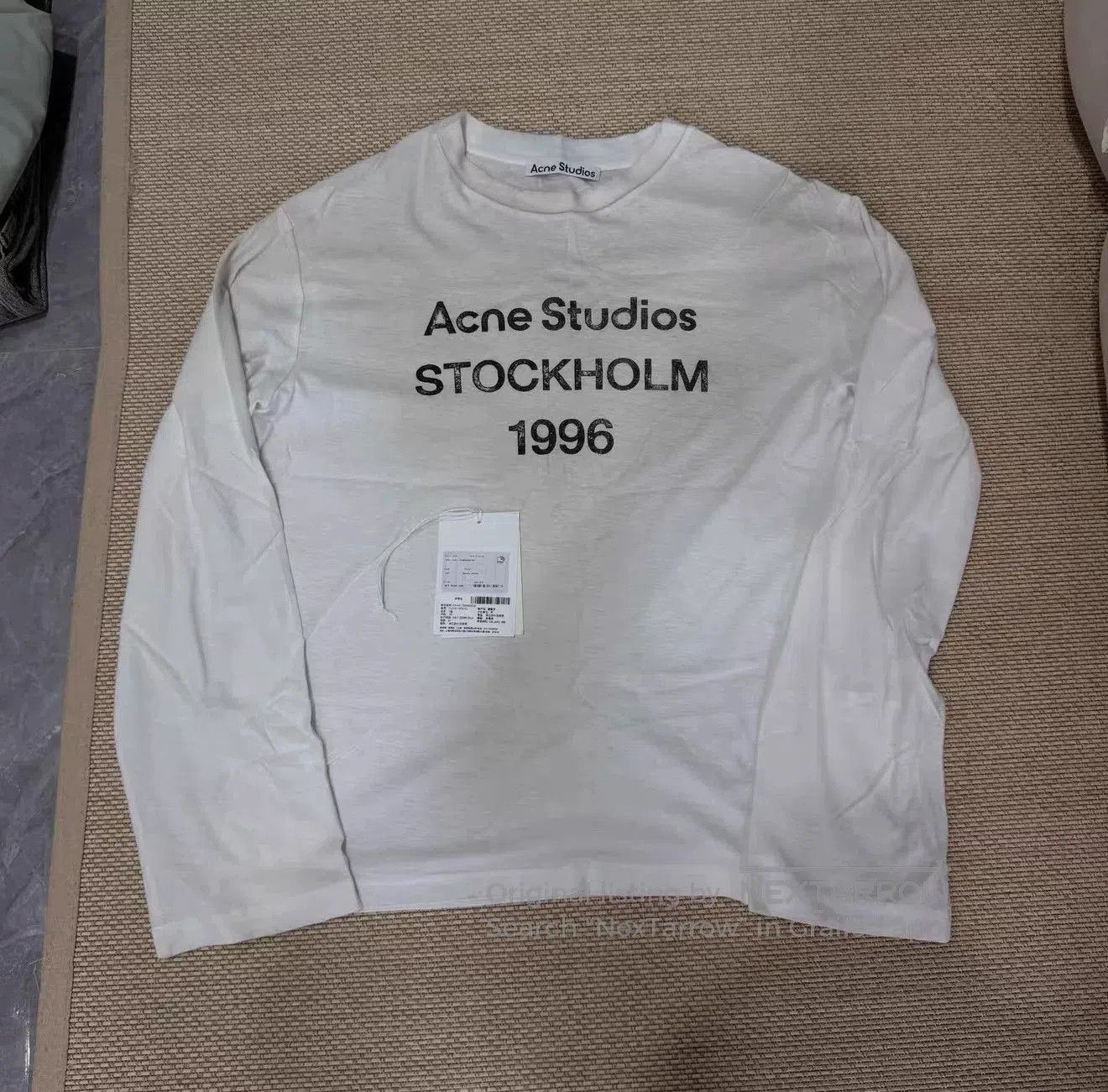 Acne Studios Acne Studios 1966 Slogan Long Sleeve. Size US XS / EU 42 / 0 - 2 Thumbnail