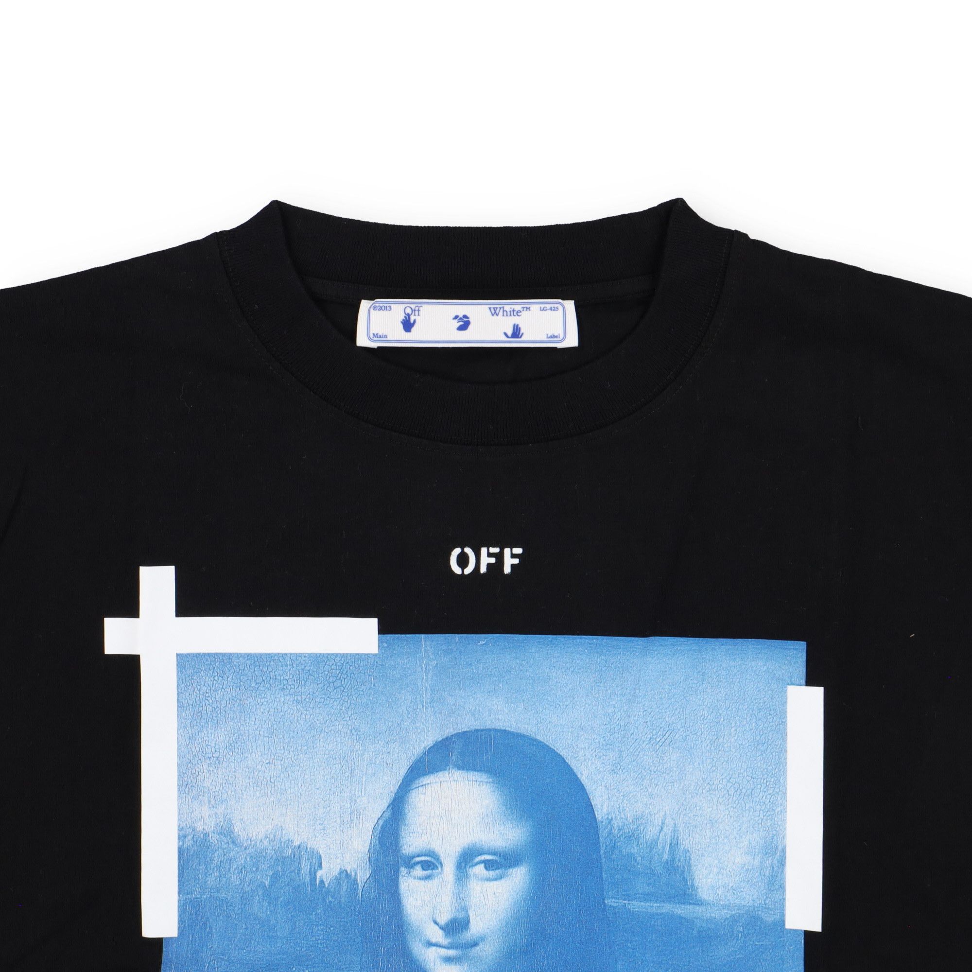 Off-White Black Mona Lisa Arrows Oversized T-Shirt Size US M / EU 48-50 / 2 - 6 Thumbnail