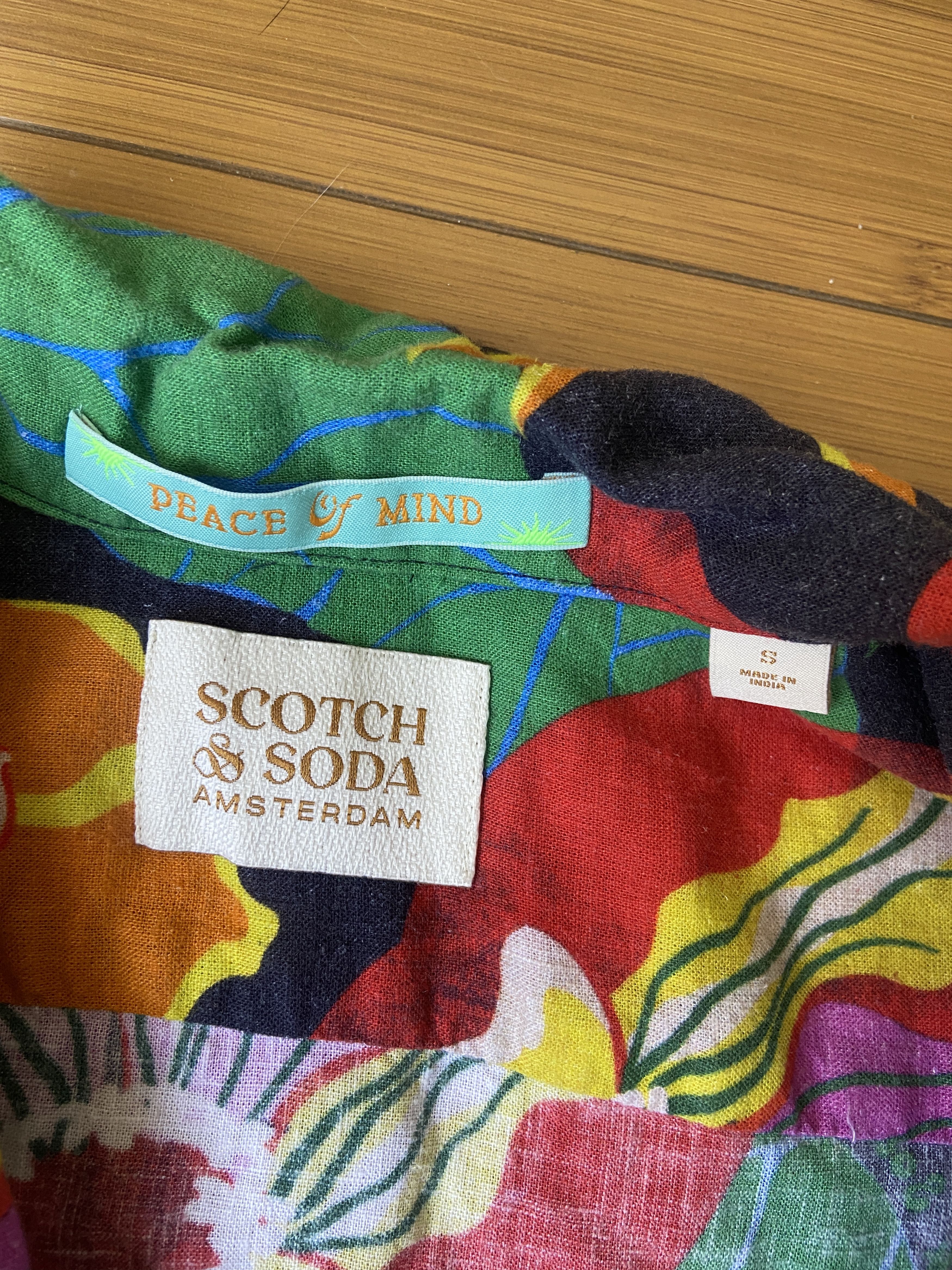 Scotch & Soda SCOTCH & SODA SHORT-SLEEVED CAMP SHIRT FLORAL - SMALL Size US S / EU 44-46 / 1 - 4 Thumbnail