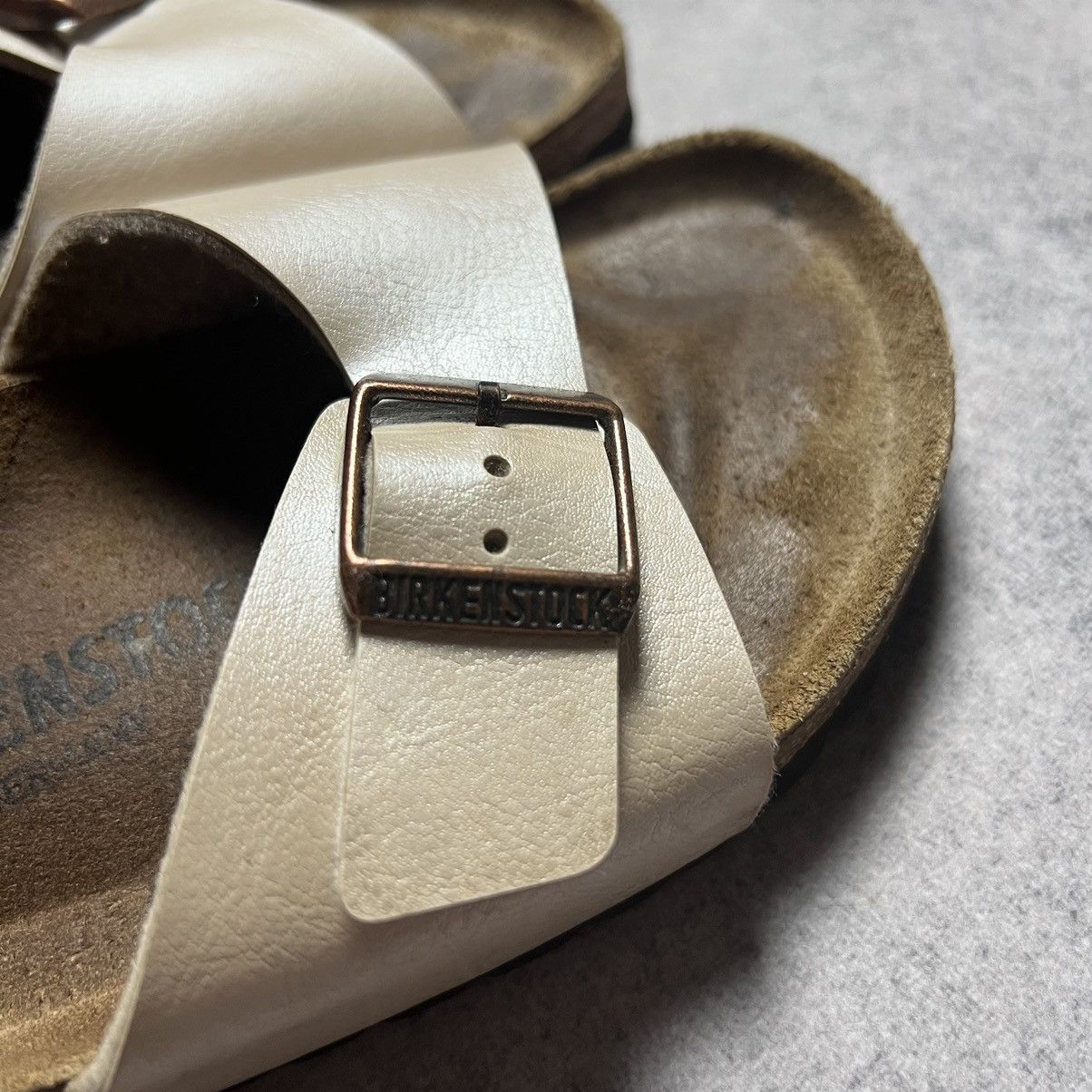 Vintage Birkenstock Madrid Sandals Leather Belt Shoes Size 39 Size US 9 / IT 39 - 5 Thumbnail