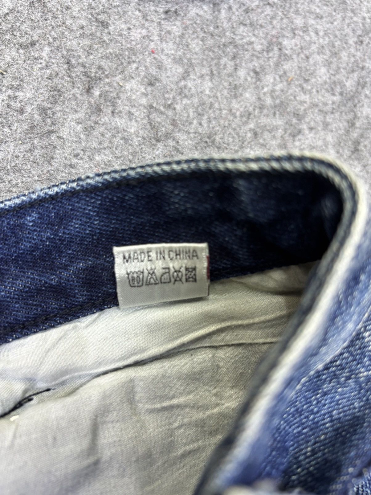 Yuji Yamada BAGGY Curved🔥YUJI YAMADA Japanese Designer Denim F911 Size US 32 / EU 48 - 13 Thumbnail