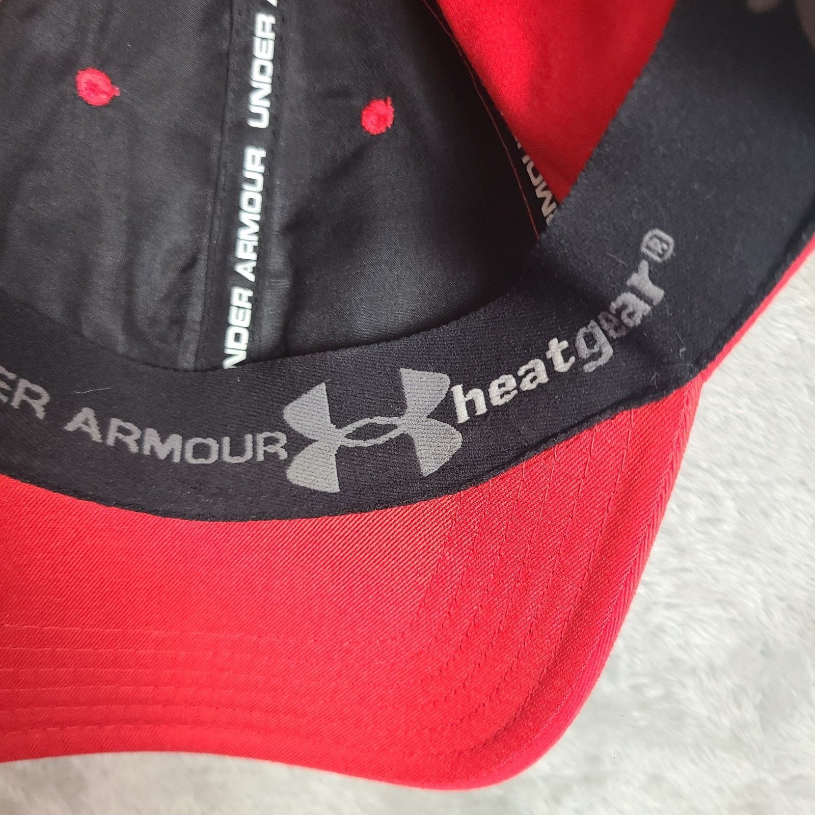 Under Armour Utah Utes Under Armour Red Hat, Adjustable Heat Gear Size ONE SIZE - 5 Thumbnail