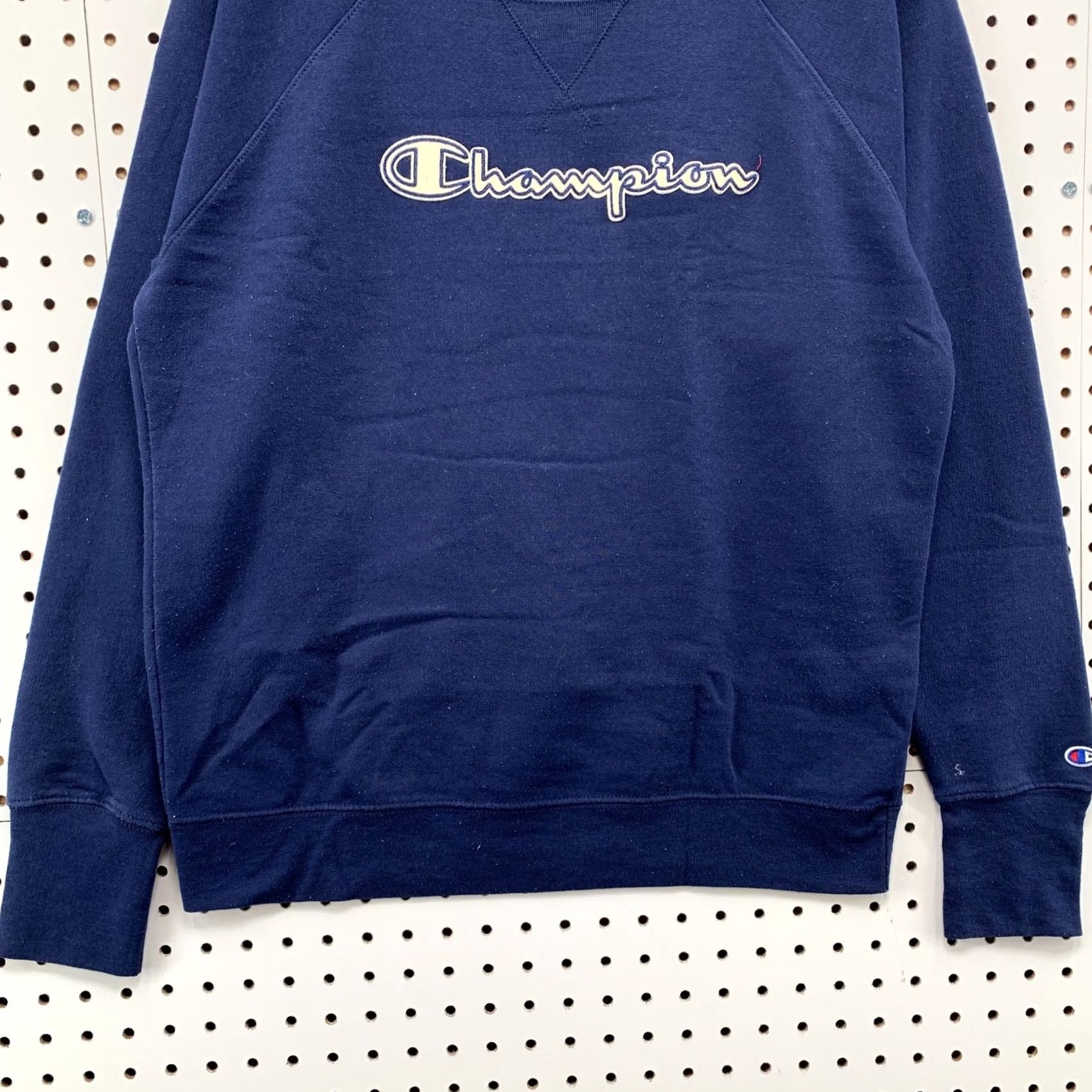 Champion Champion Sweatshirt Navy Blue Womens Medium Crewneck Pullover Size M / US 6-8 / IT 42-44 - 7 Thumbnail