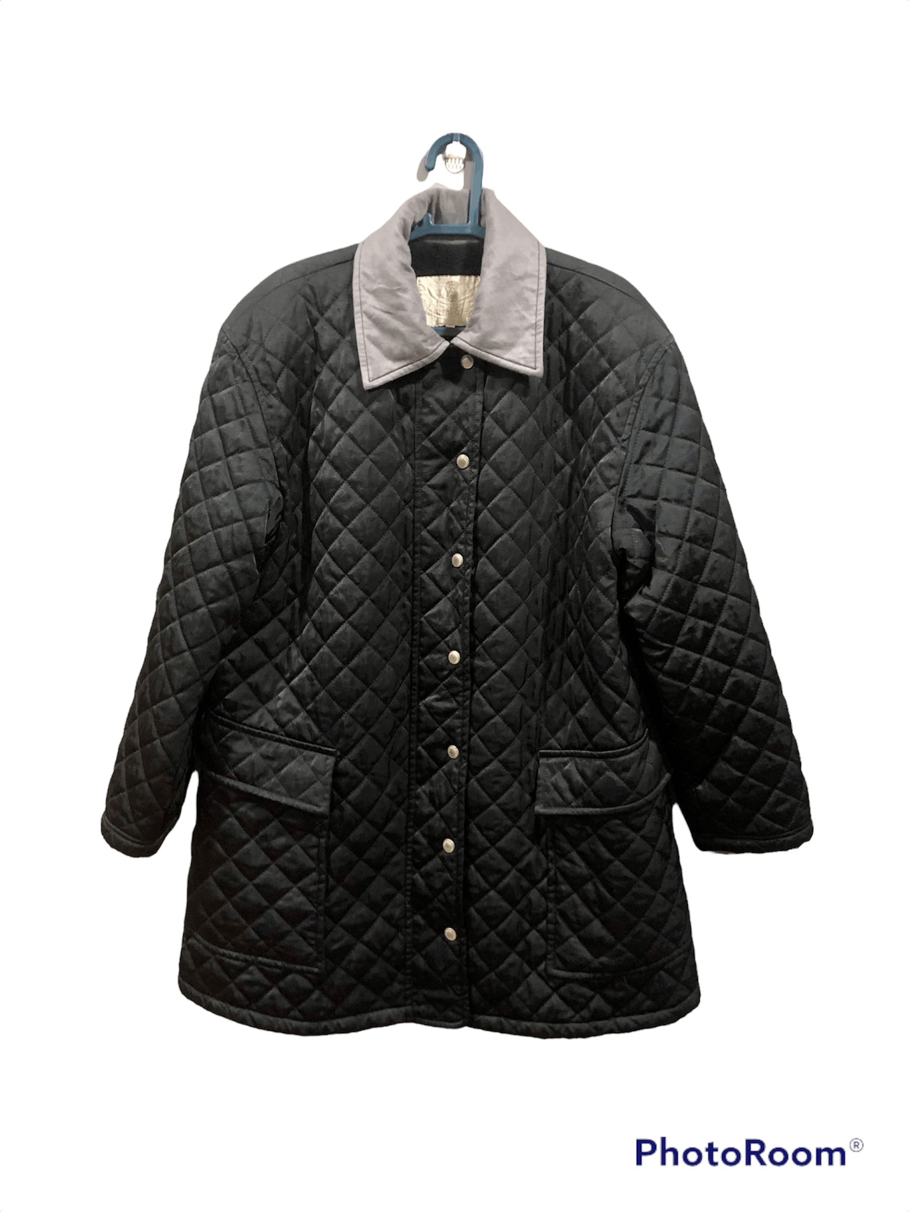 Vintage Spiral Steps Zipper Snap Button Jacket