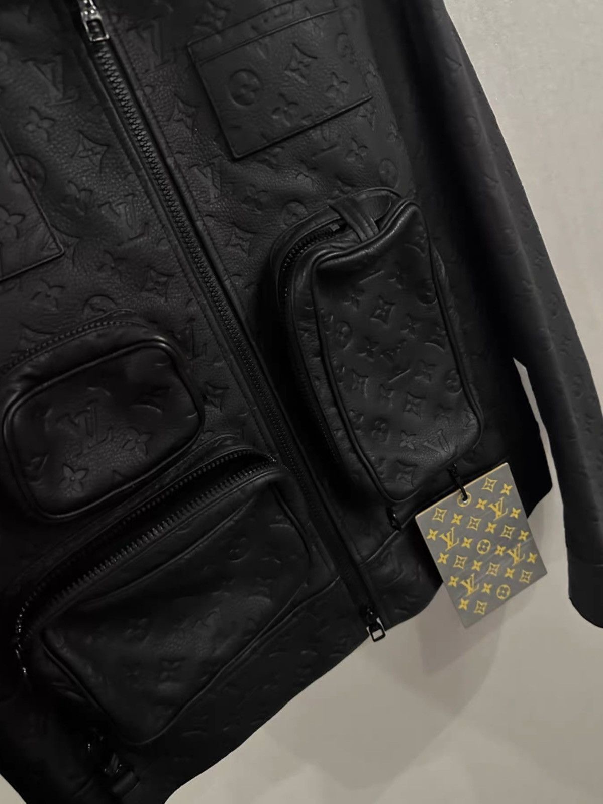 Louis Vuitton Louis Vuitton monogram Leather Jacket Size US M / EU 48-50 / 2 - 2 Thumbnail