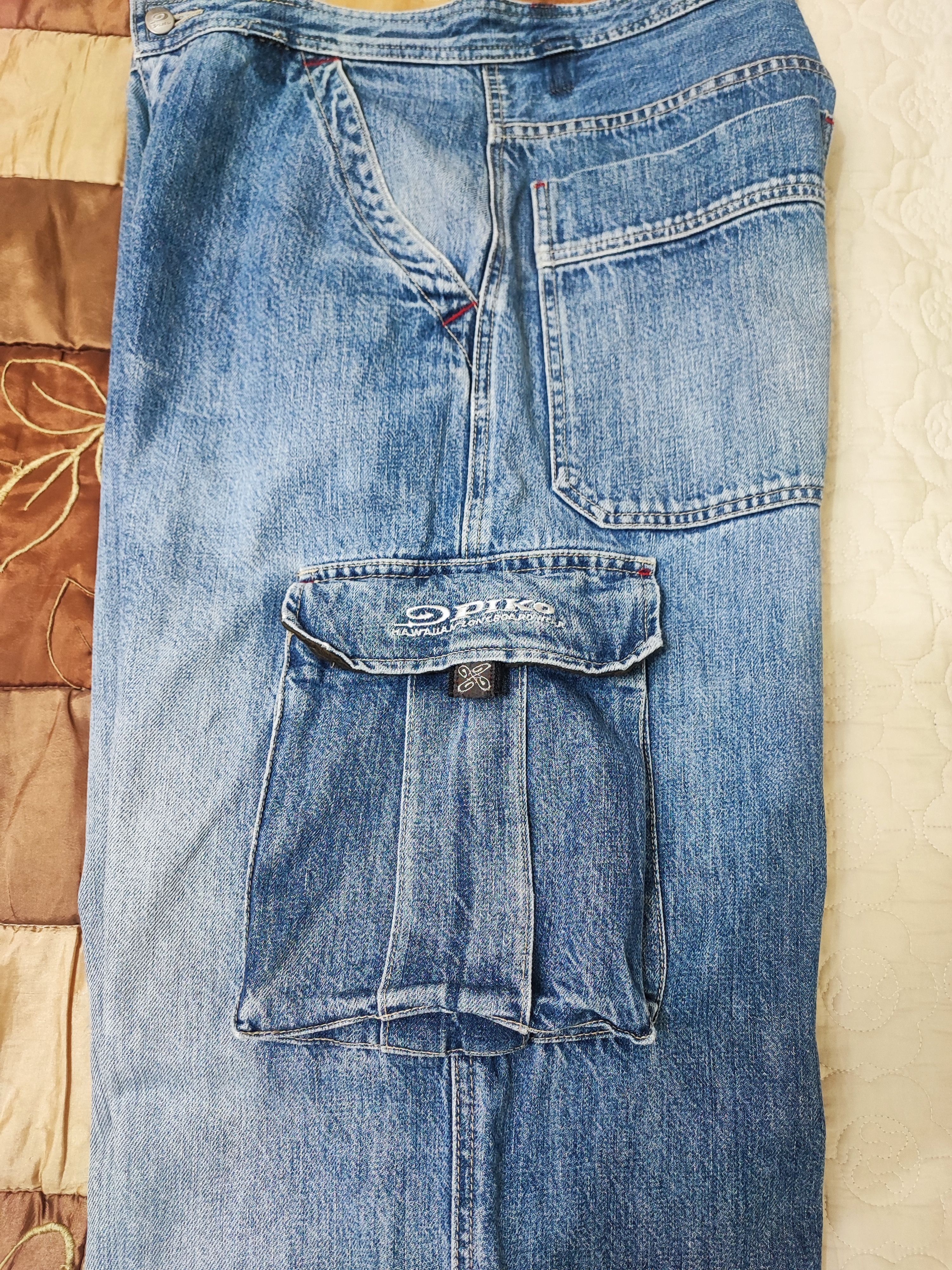 Vintage Vintage Y2K Piko Baggy Cargo Wide leg Denim Size US 32 / EU 48 - 3 Thumbnail