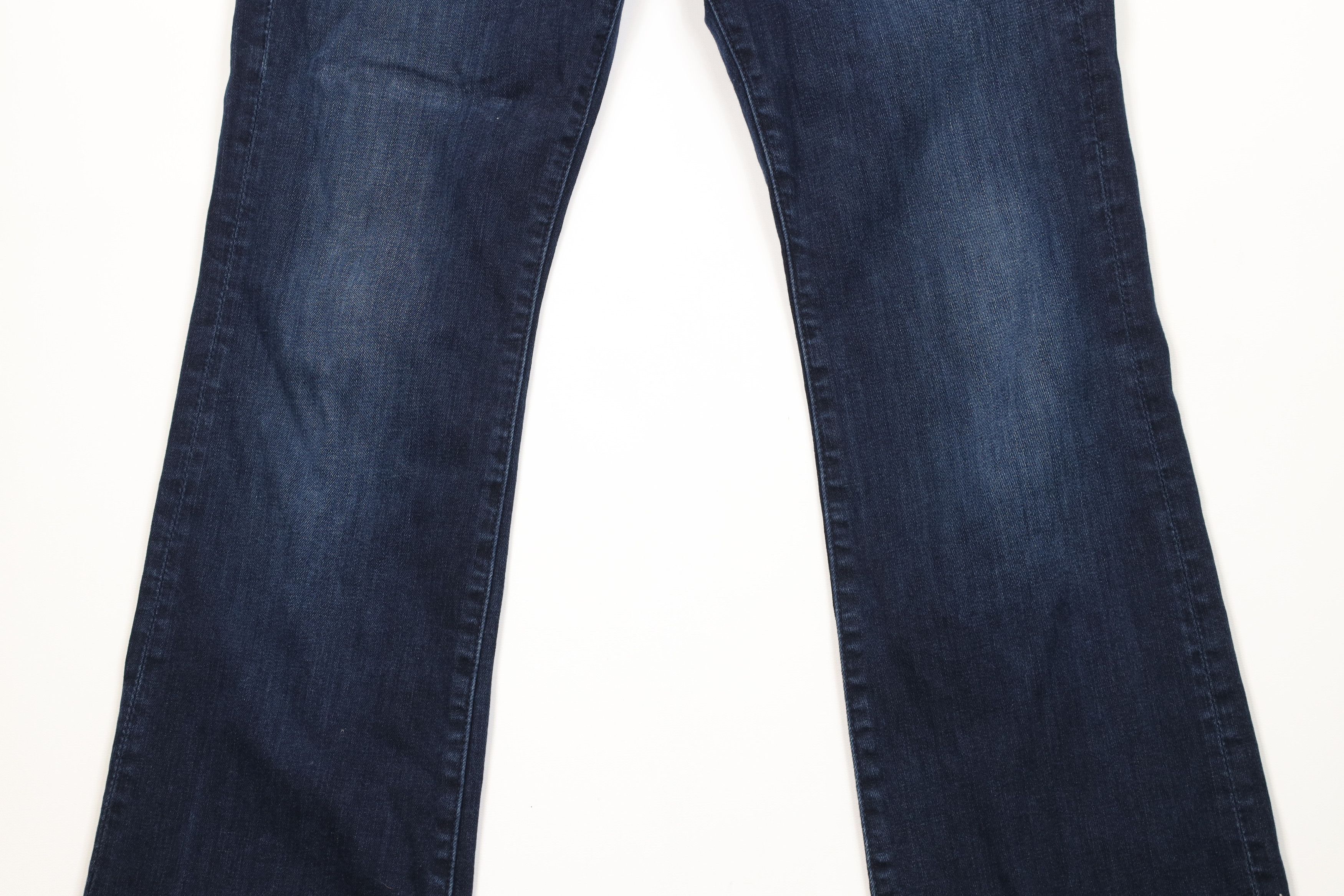 7 For All Mankind 7 For All Mankind Stretch Flared Wide Leg Denim Jeans Blue Size 30" / US 8 / IT 44 - 3 Thumbnail