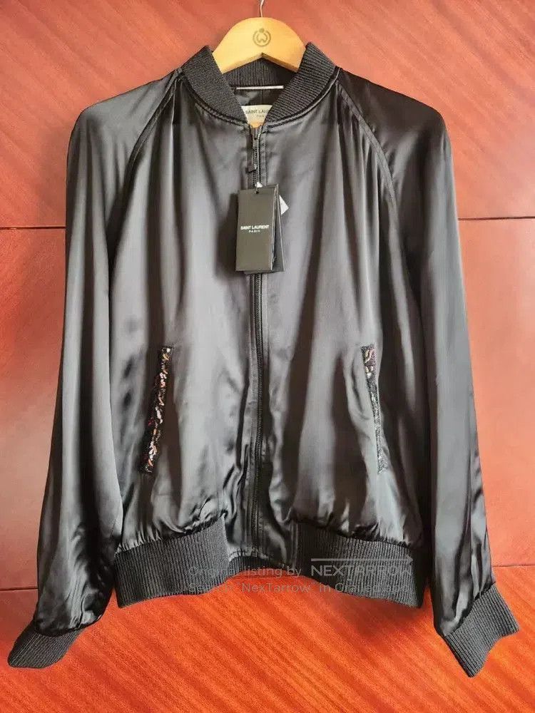 Saint Laurent Paris Sz 50 Saint Laurent Paris Runway Logo Stitches Jacket. Size US M / EU 48-50 / 2 - 2 Thumbnail