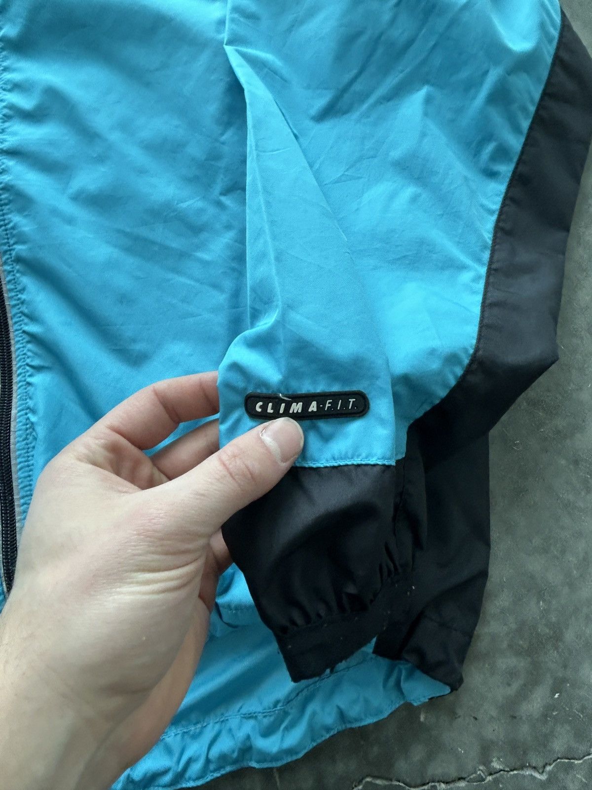 Nike Vintage 90s Baby Blue Nike Windbreaker Jacket Size US M / EU 48-50 / 2 - 5 Thumbnail