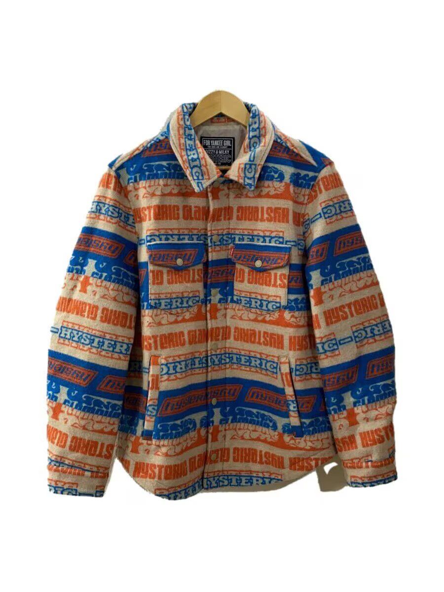 Hysteric Glamour Hysteric Glm Hysteric Stripe Cop Wool Jkt Orange Mono Size US 32 / EU 48 - 1 Thumbnail