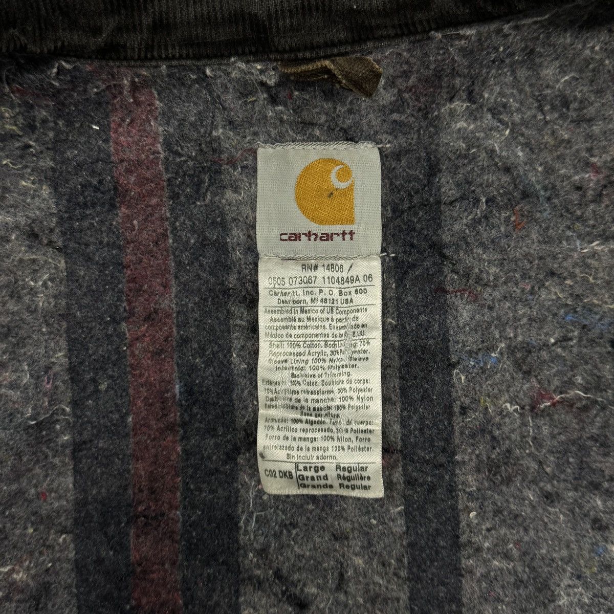 Carhartt Vintage Carhartt Chore Jacket Faded Size US L / EU 52-54 / 3 - 8 Thumbnail