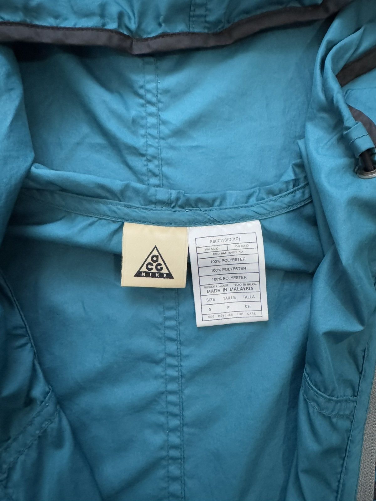 Nike × Nike ACG × Vintage Vintage Nike ACG Half Zip Windbreaker Jacket Fits Medium Size US M / EU 48-50 / 2 - 8 Thumbnail