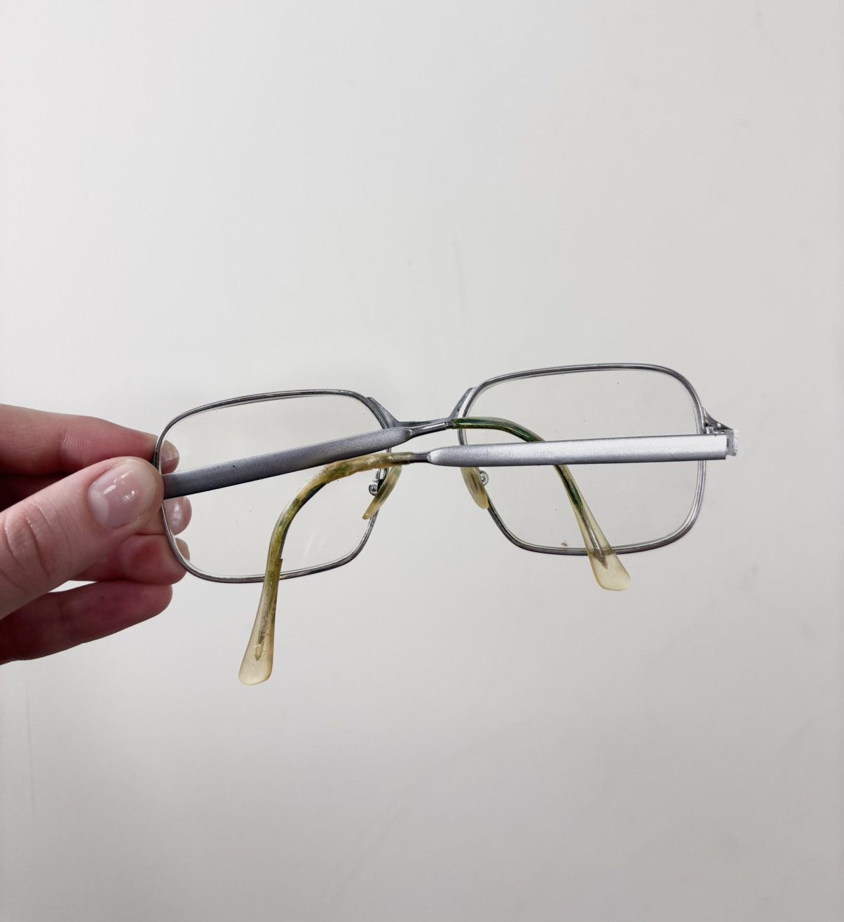 Other Vintage Barbudo Condor 100 Silver Metal Aviator Eyeglasses Size ONE SIZE - 9 Thumbnail