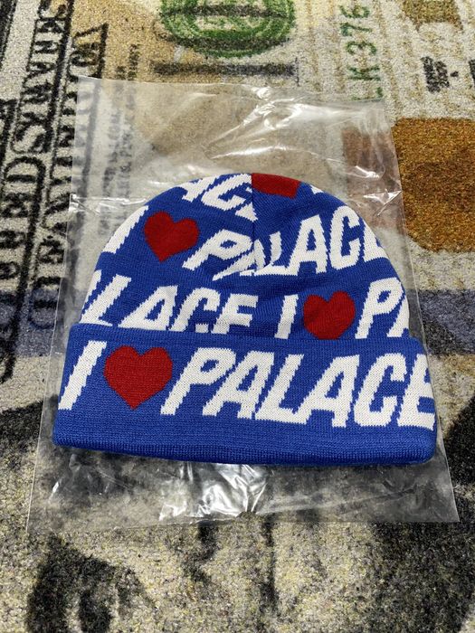 Palace I Love Palace Beanie | Grailed