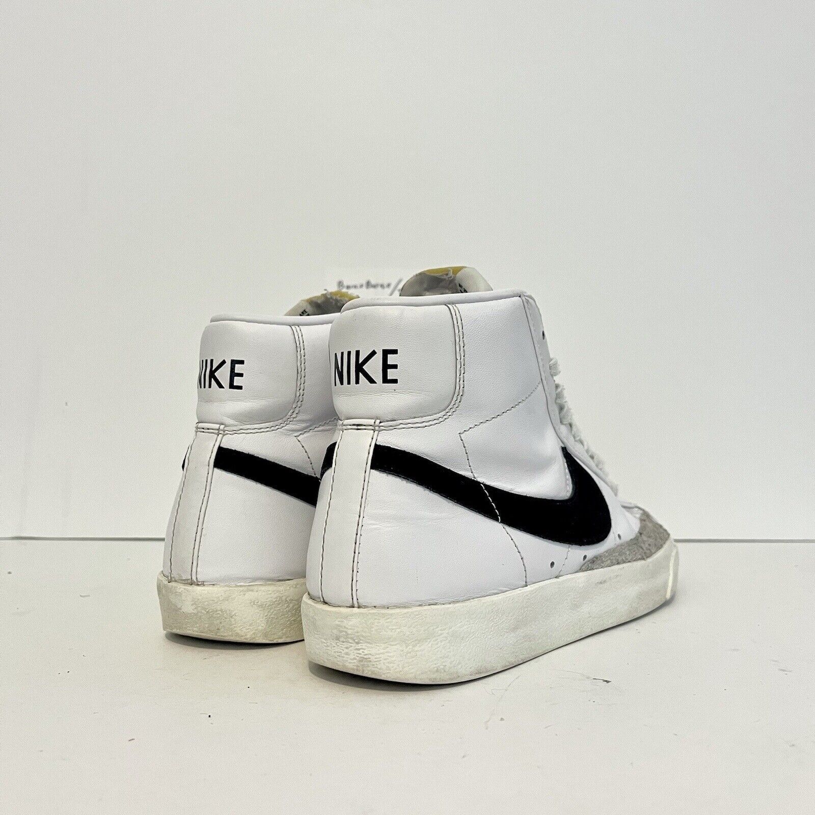 Nike 2021 Nike Blazer Mid 77 Vintage Leather CZ1055-100 Wmns 10 Size US 10 / IT 40 - 4 Thumbnail