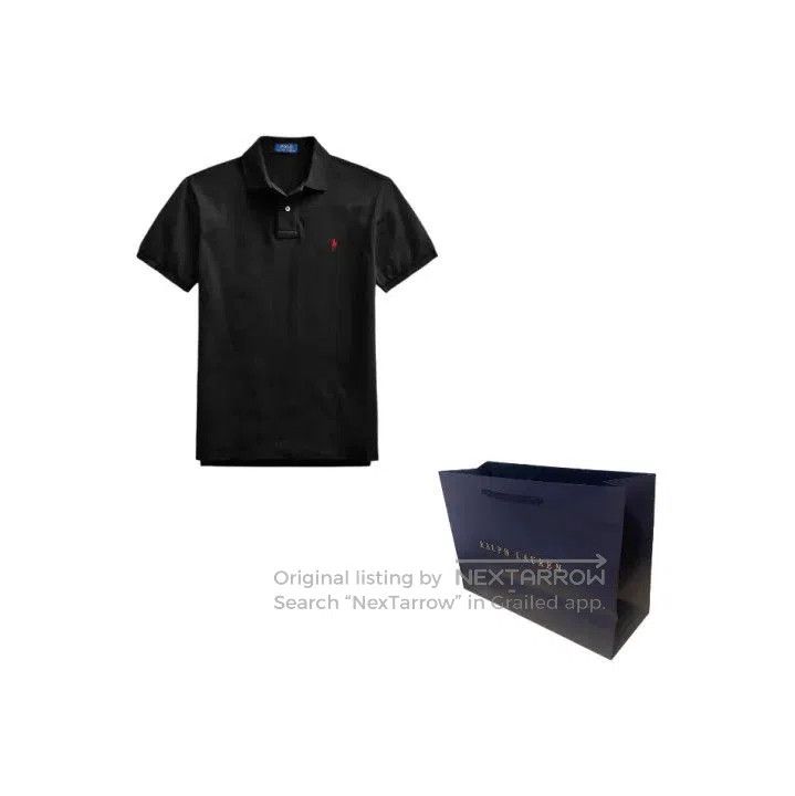 Polo Ralph Lauren Polo Ralph Lauren FW21 Logo Embroidered Slim Polo Shirt. Size US L / EU 52-54 / 3 - 1 Thumbnail