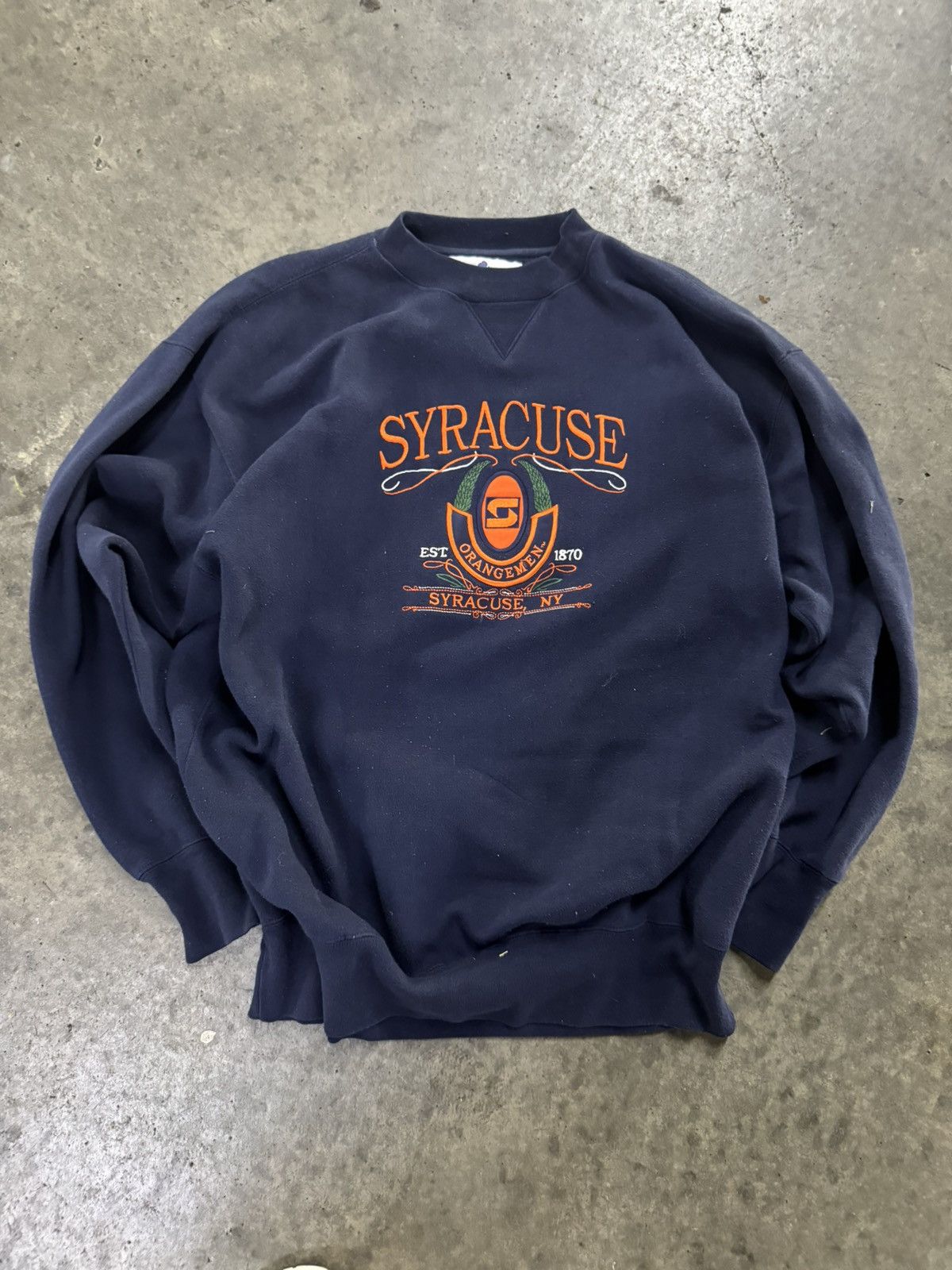 Vintage Vintage Syracuse Crewneck Size US XL / EU 56 / 4 - 2 Thumbnail