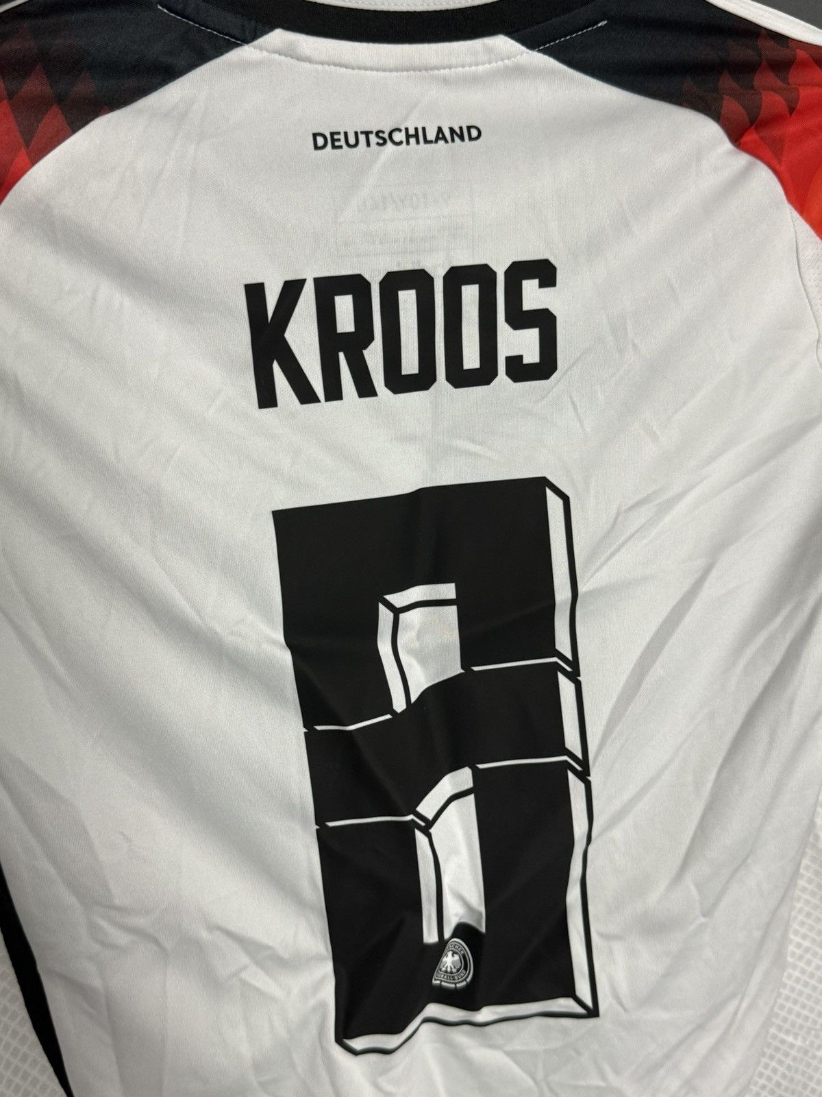 Adidas KIDS New Germany 24/25 Home Kroos Football Jersey T-Shirt Size US XS / EU 42 / 0 - 3 Thumbnail