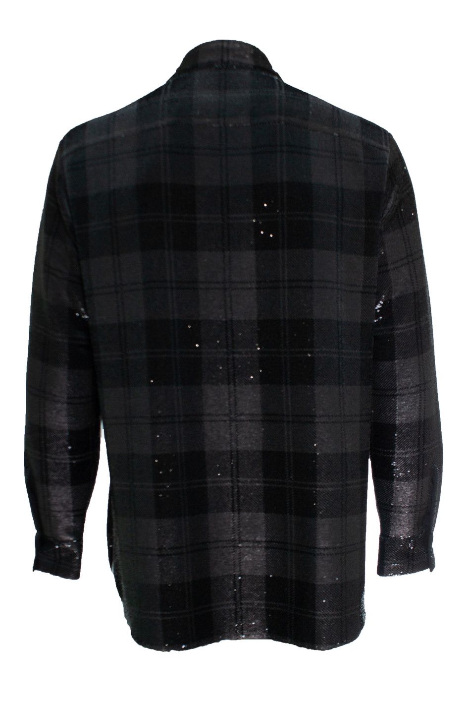 Saint Laurent Paris Saint Laurent, Checkered full sequins shirt 2018 Size US M / EU 48-50 / 2 - 2 Thumbnail