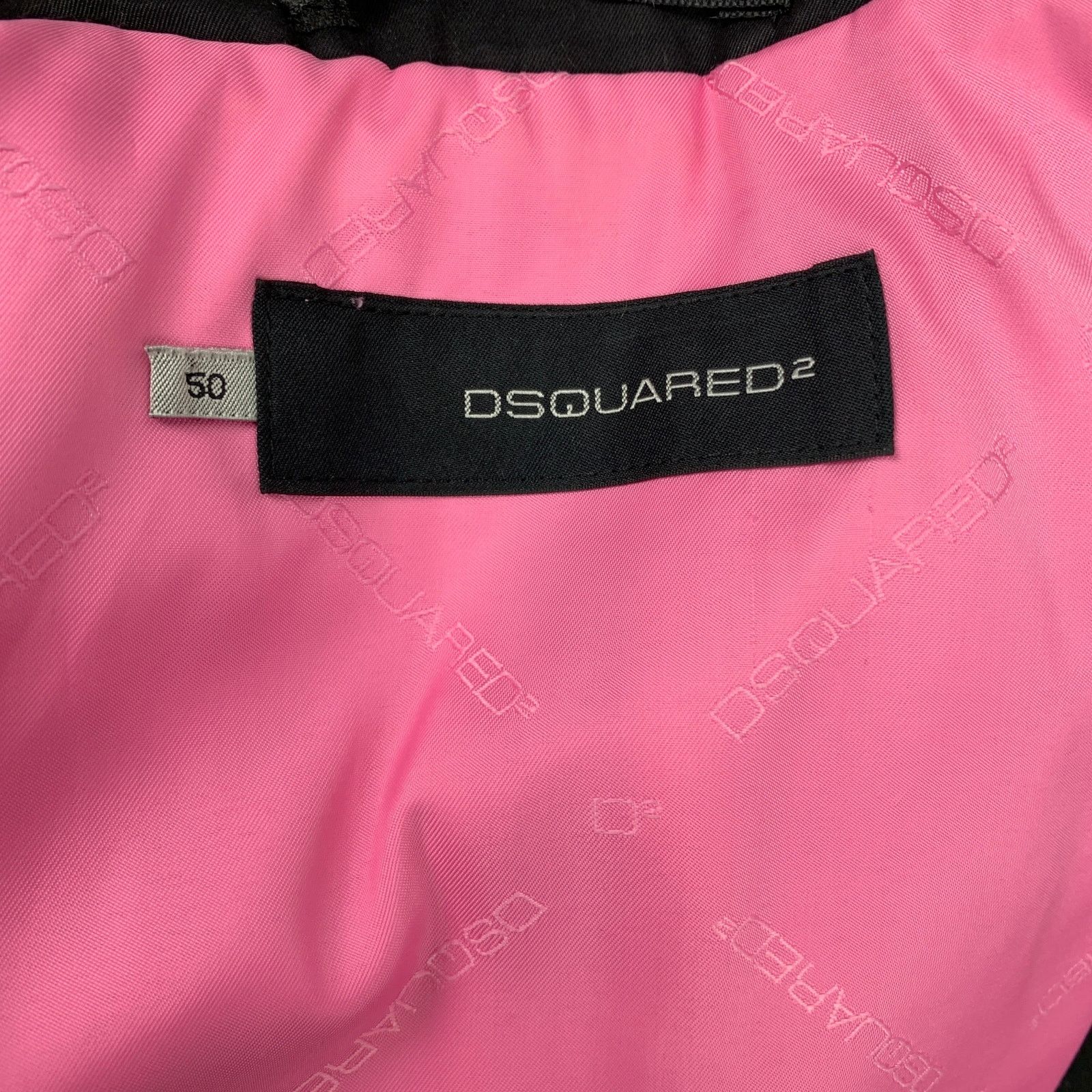 Dsquared2 DSQUARED2 Size 40 Black Cotton Peak Lapel Sport Coat Size 40R - 5 Thumbnail