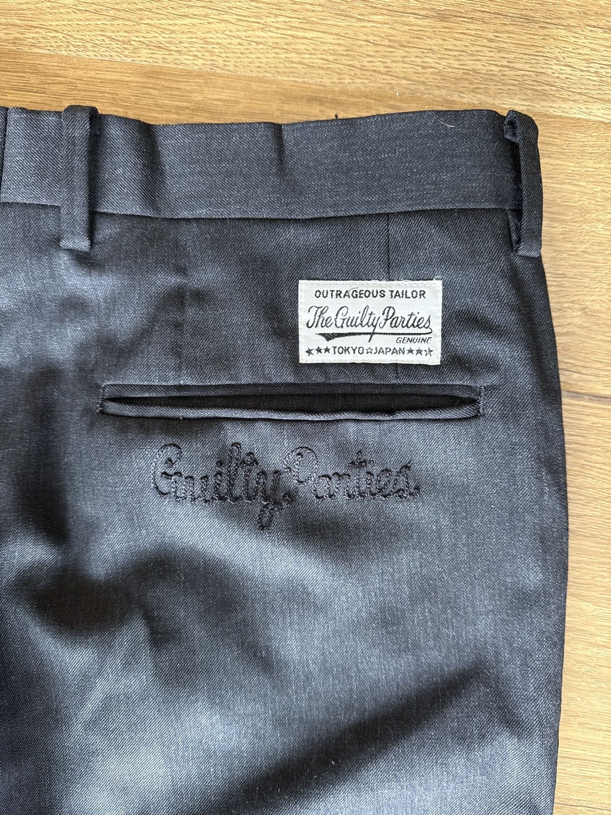Wacko Maria Wacko Maria Wool Slacks Size US 30 / EU 46 - 4 Thumbnail