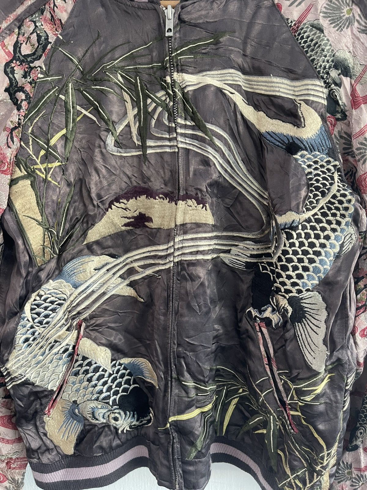 Other Sukajan Souvenir Jacket Reversible Size US L / EU 52-54 / 3 - 9 Thumbnail