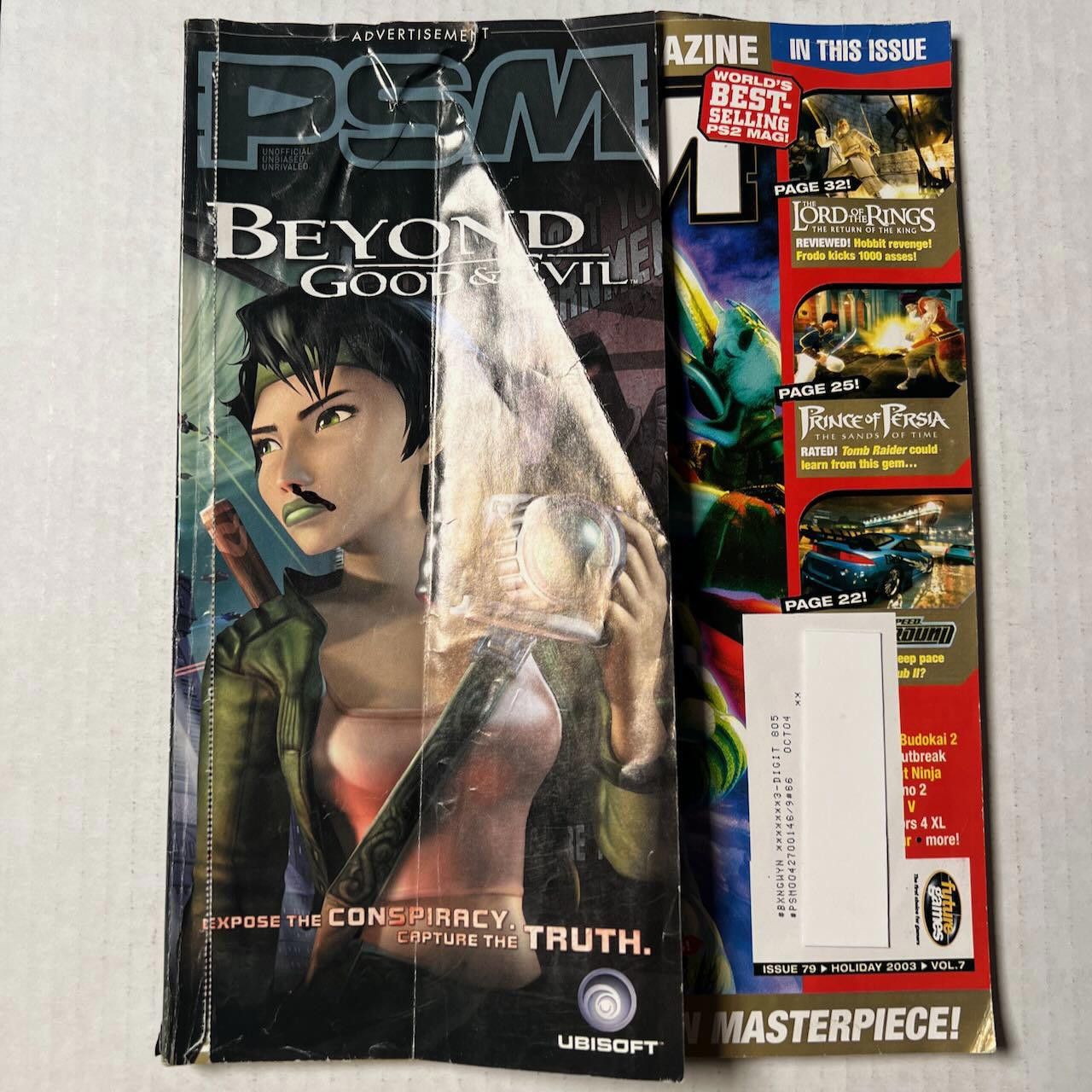 Playstation VTG PSM Magazine #79 Holiday 2003 Buyer’s Guide No Disc Size ONE SIZE - 2 Thumbnail