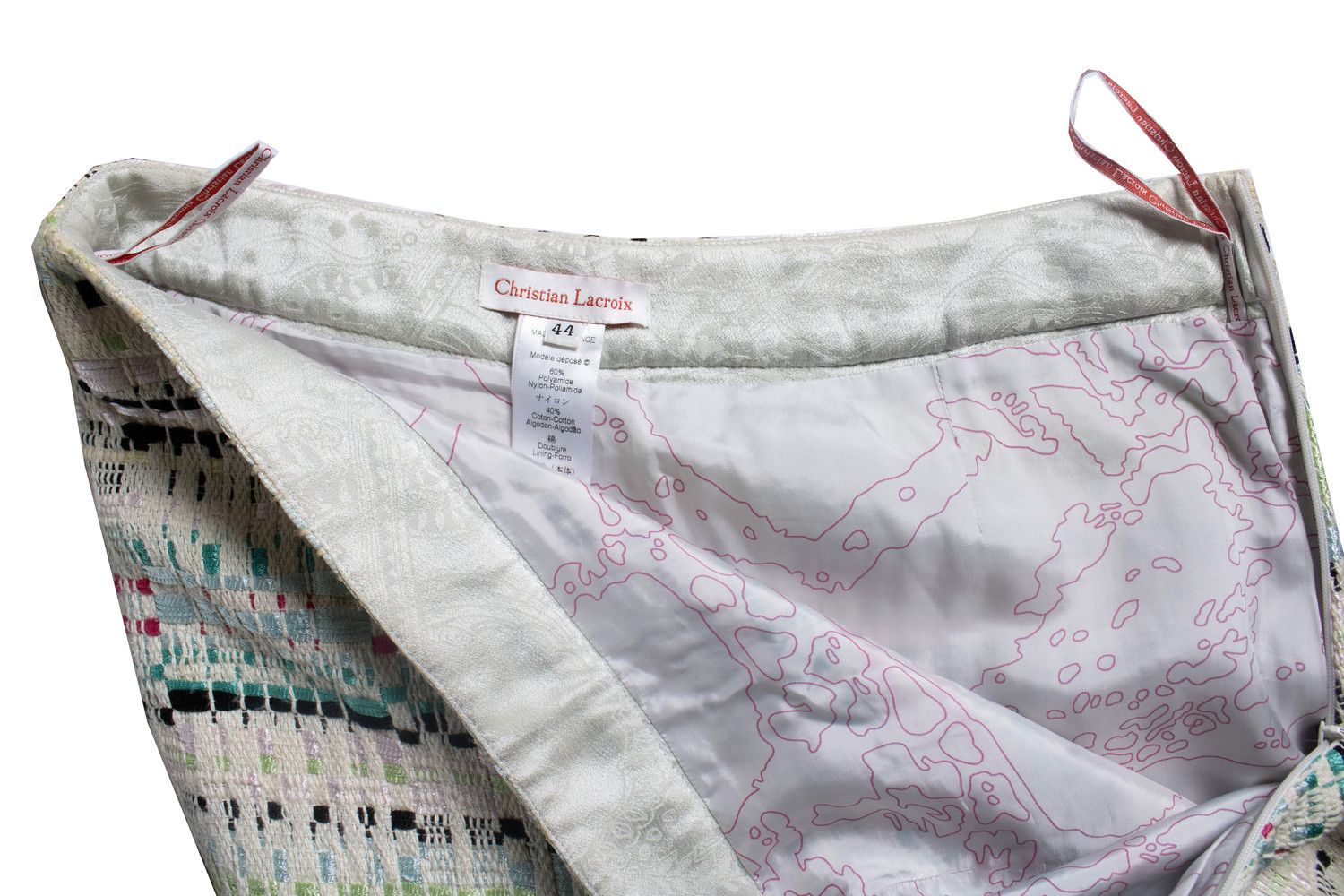 Christian Lacroix Christian Lacroix, multicoloured tweed skirt Size 30" / US 8 / IT 44 - 6 Thumbnail