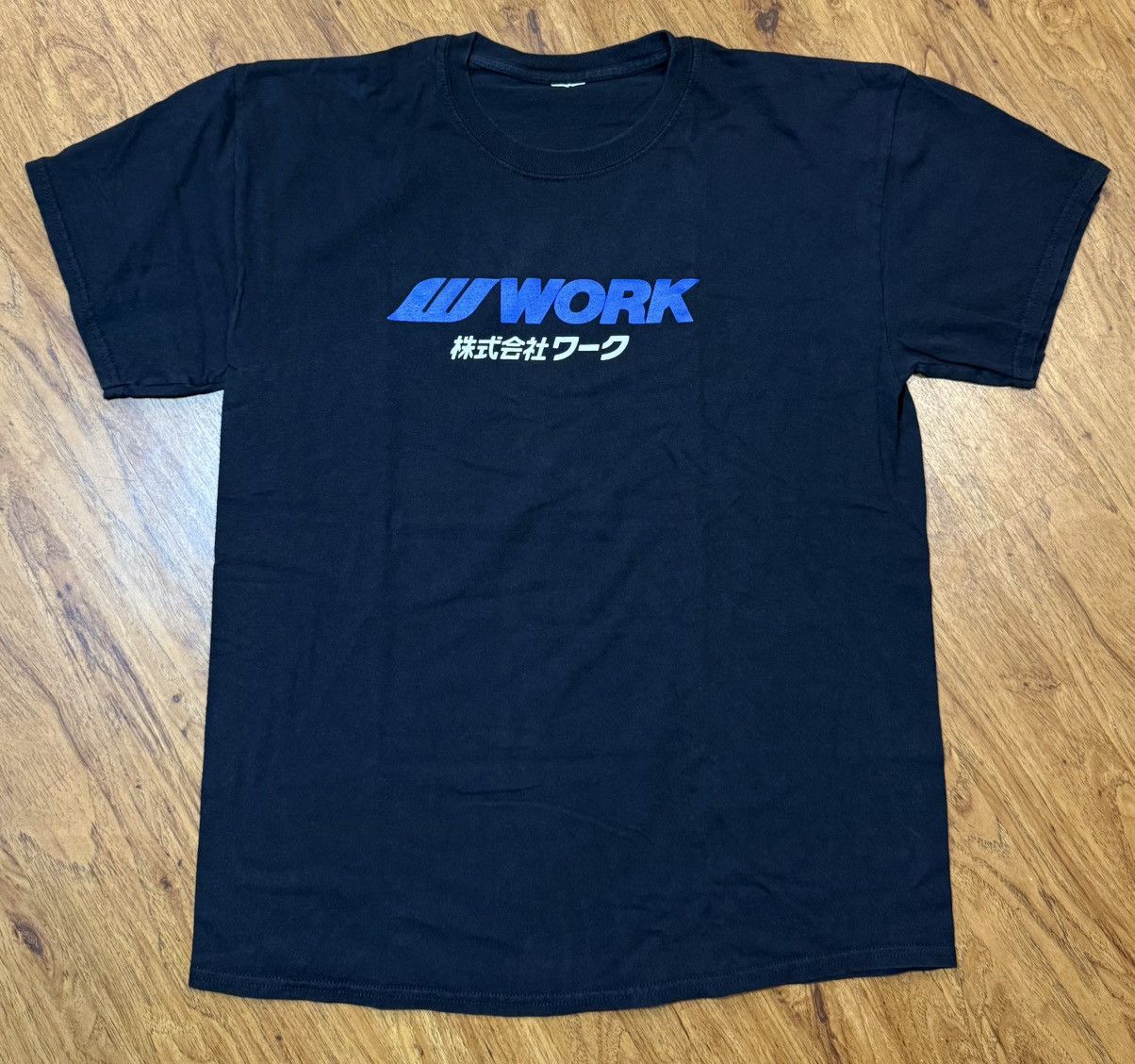Other Vintage 90’s Y2K WORK WHEEL T Shirt Racing Import Car Japan Size US M / EU 48-50 / 2 - 1 Thumbnail