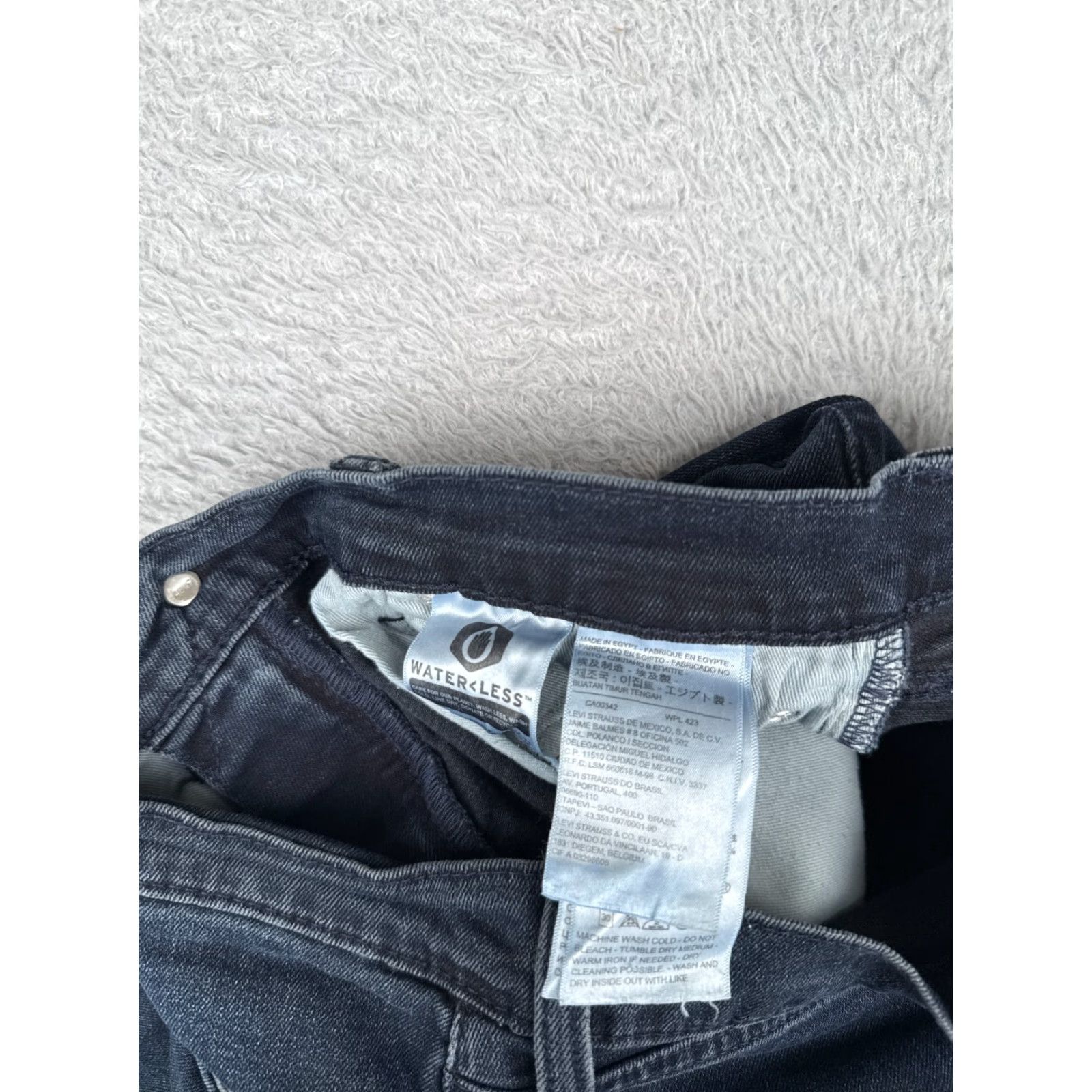 Levi's VINTAGE Levis Premium Jeans Men 30 Blue Denim Slim Taper 512 Cotton Big E Premium 29x28 Jeans Size US 30 / EU 46 - 7 Thumbnail