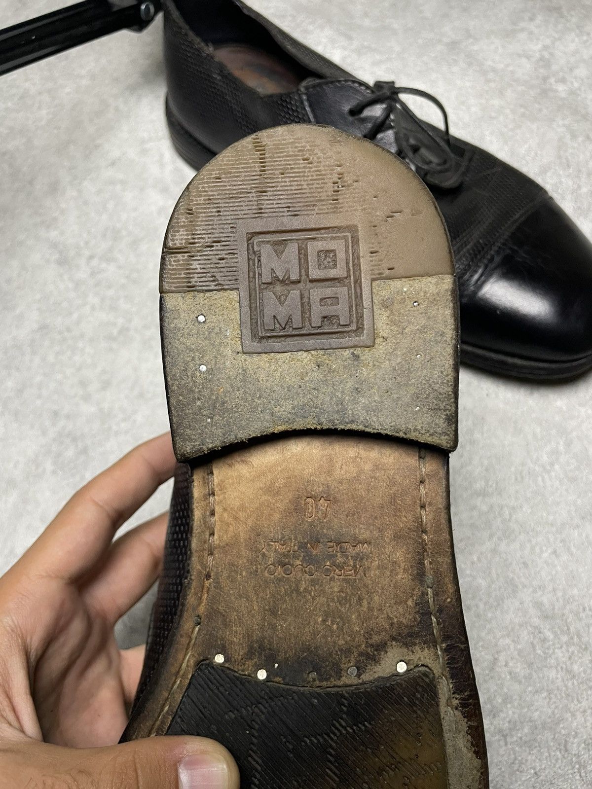 MoMA Y’s RARE Moma Leather AvantGarde Boots A.S. 98 Frye Style Size US 10 / EU 43 - 10 Thumbnail