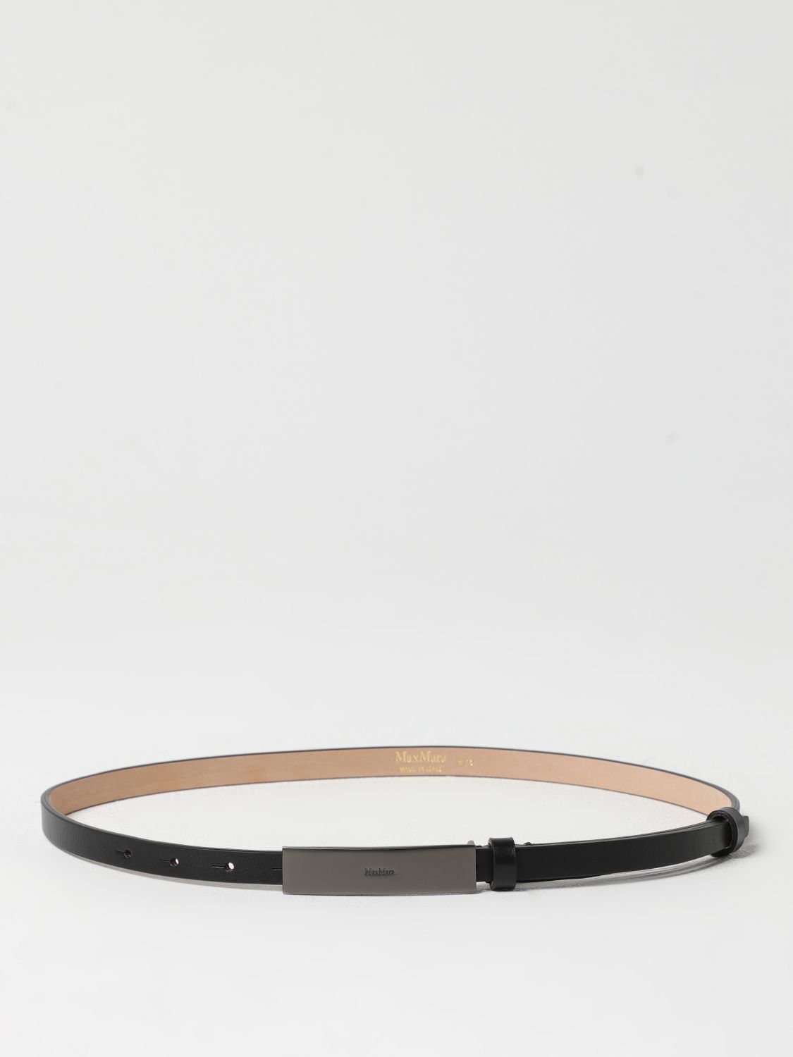 Max Mara Max Mara Belt Woman Black Size ONE SIZE - 1 Thumbnail