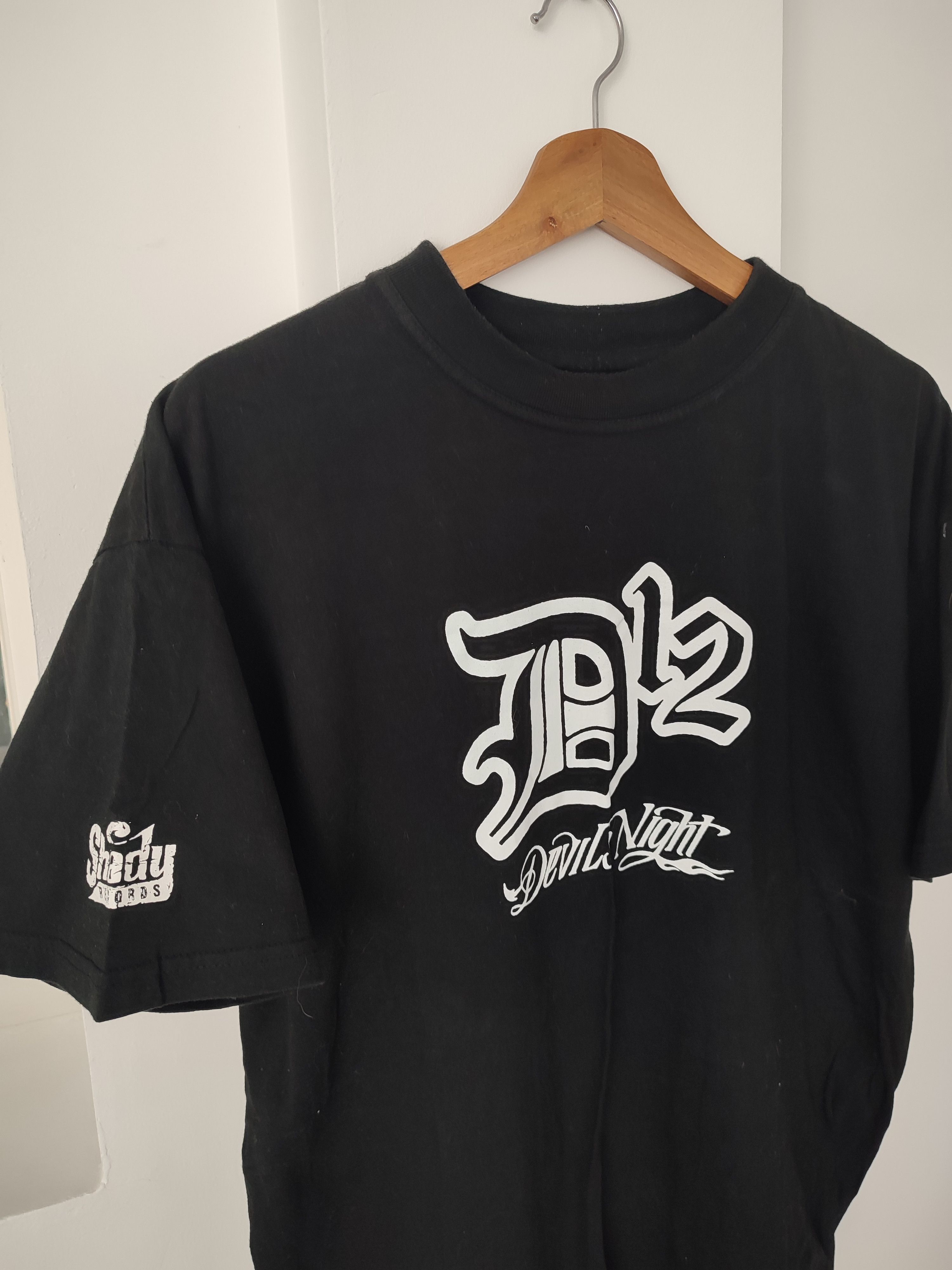 Vintage D12 Slim Shady vintage bandshirt Size US XL / EU 56 / 4 - 5 Thumbnail