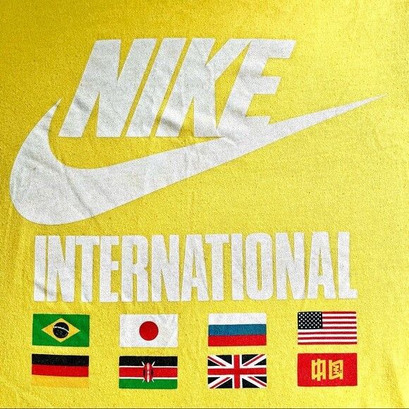 Nike Vintage Nike Track & Field International Flags Tshirt Size S / US 4 / IT 40 - 7 Thumbnail