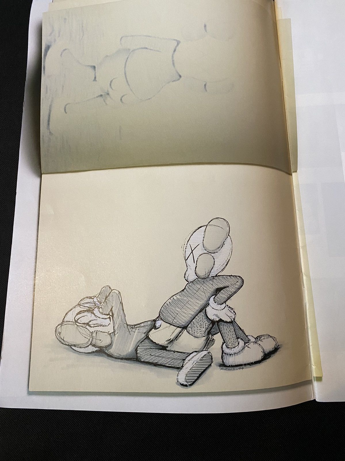 Kaws ANP quarterly large size RVCA art magazine