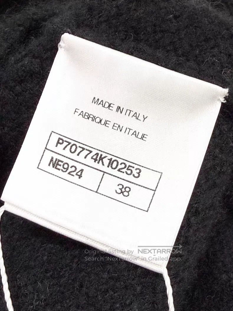 Chanel Chanel Letter long-sleeved knitted sweater Size XS / US 0-2 / IT 36-38 - 7 Thumbnail