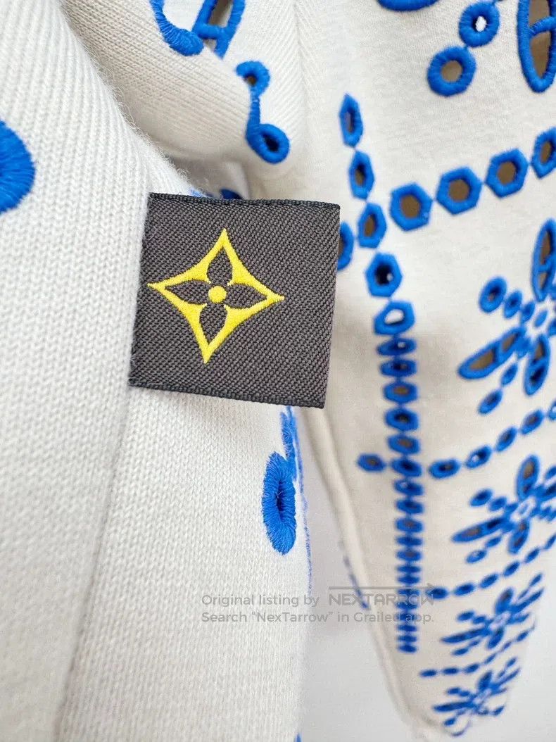 Louis Vuitton Louis Vuitton Cutout Embroidered Cardigan sweater Size XS / US 0-2 / IT 36-38 - 6 Thumbnail