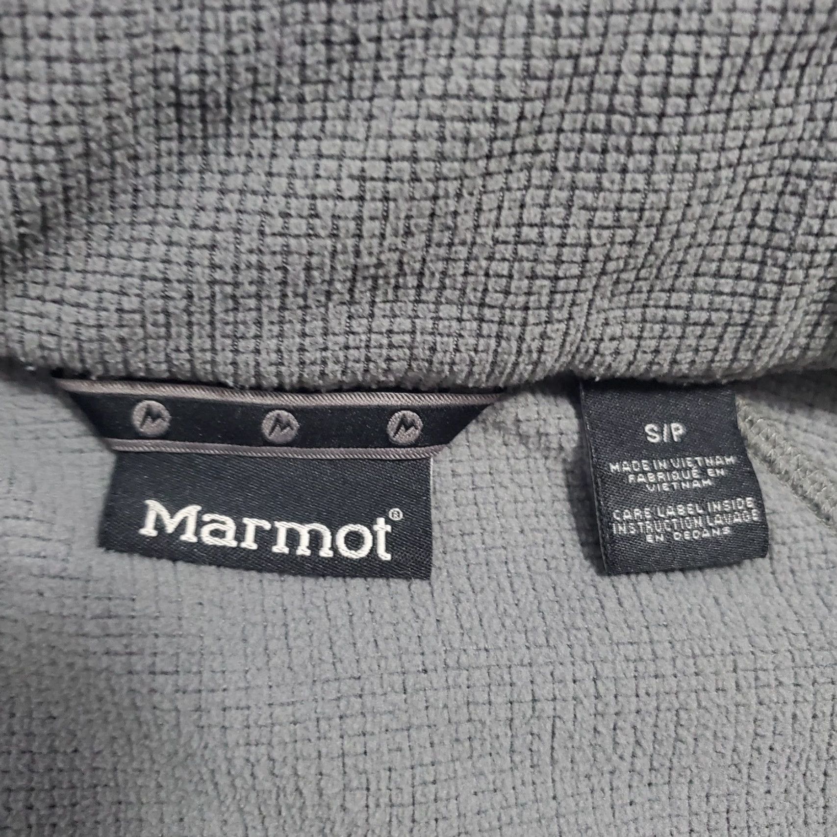Marmot Marmot Jacket Men S Gray Lightweight Full Zip Mock Neck Sweatshirt Outdoor FLAW Size US S / EU 44-46 / 1 - 3 Thumbnail