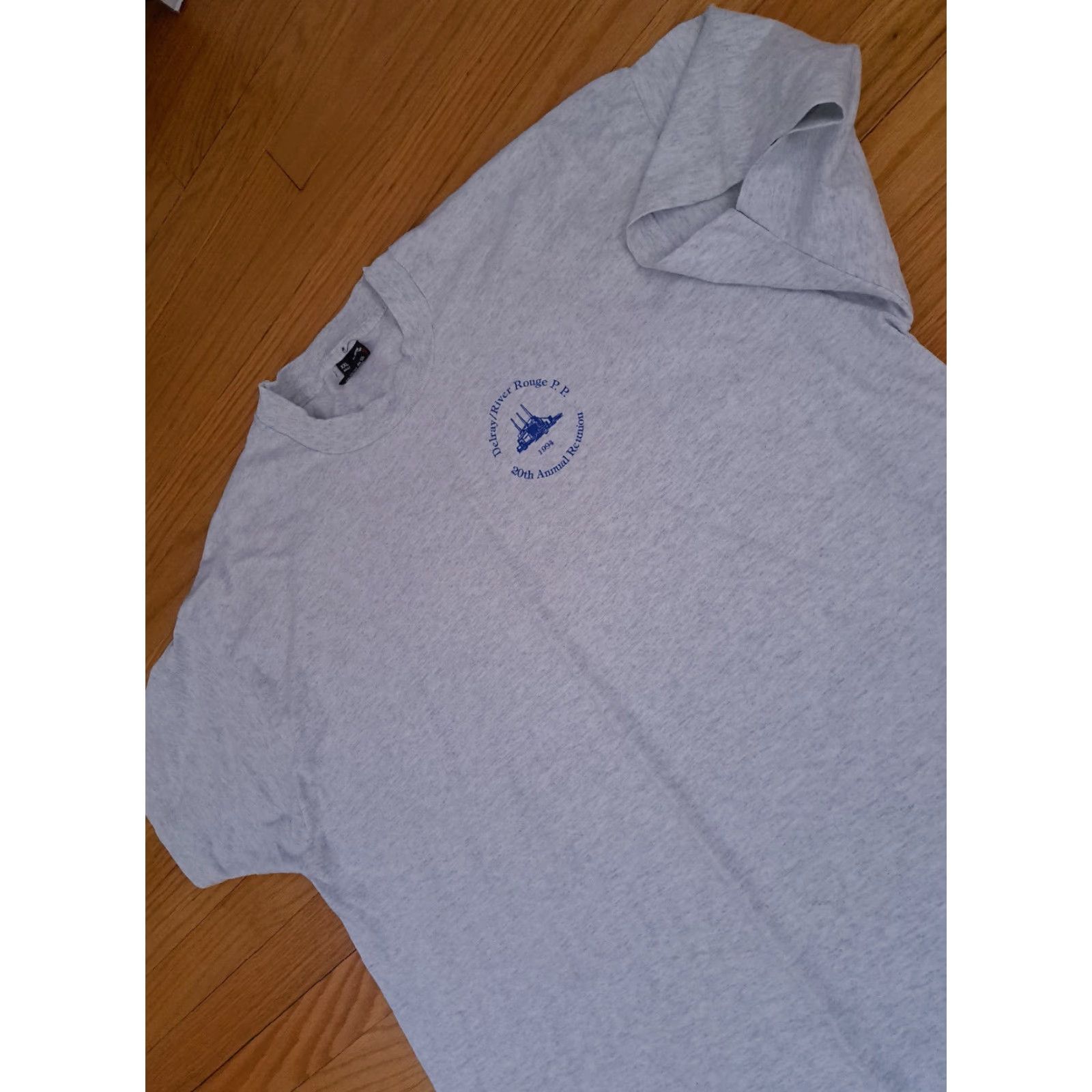 Vintage VINTAGE Delray/River Rouge Power Plant Single Stitch T-Shirt USA Made 2XL 1994 Size US XXL / EU 58 / 5 - 4 Thumbnail